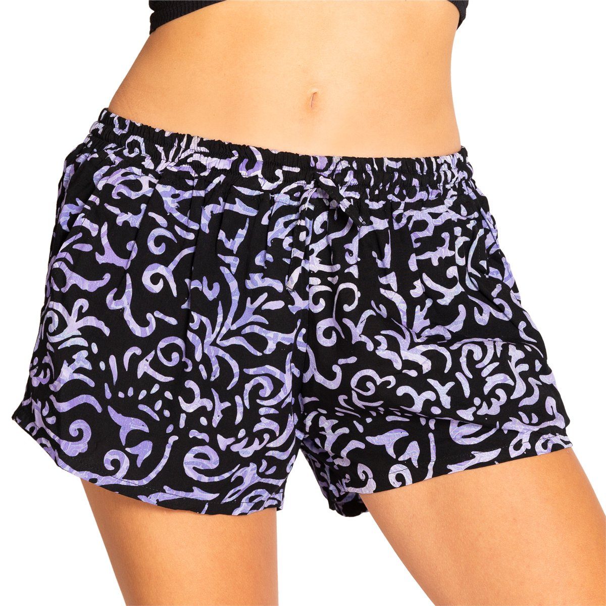 PANASIAM Strandshorts Damen Shorts Wachsbatik für günstig online kaufen