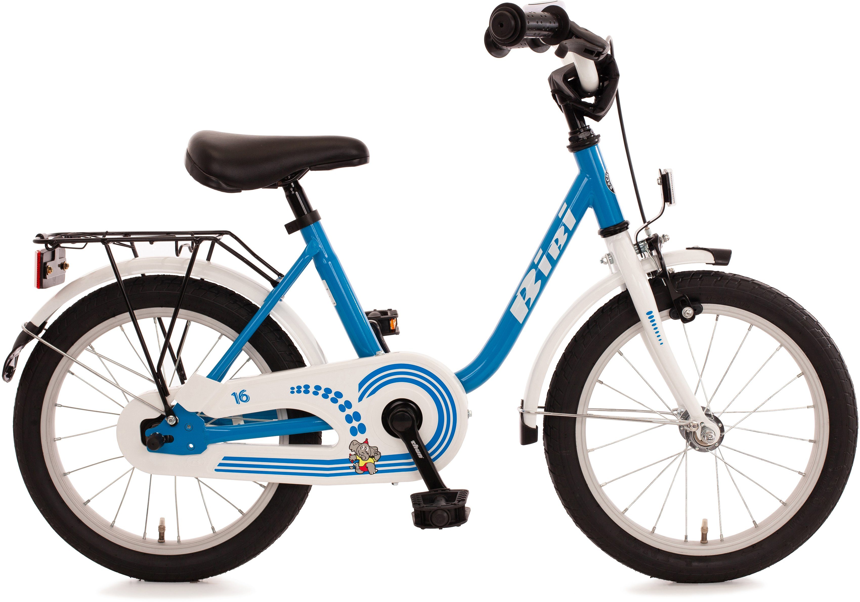 Kinderfahrrad Bibi, 1 Bachtenkirch Gang blau/weiß