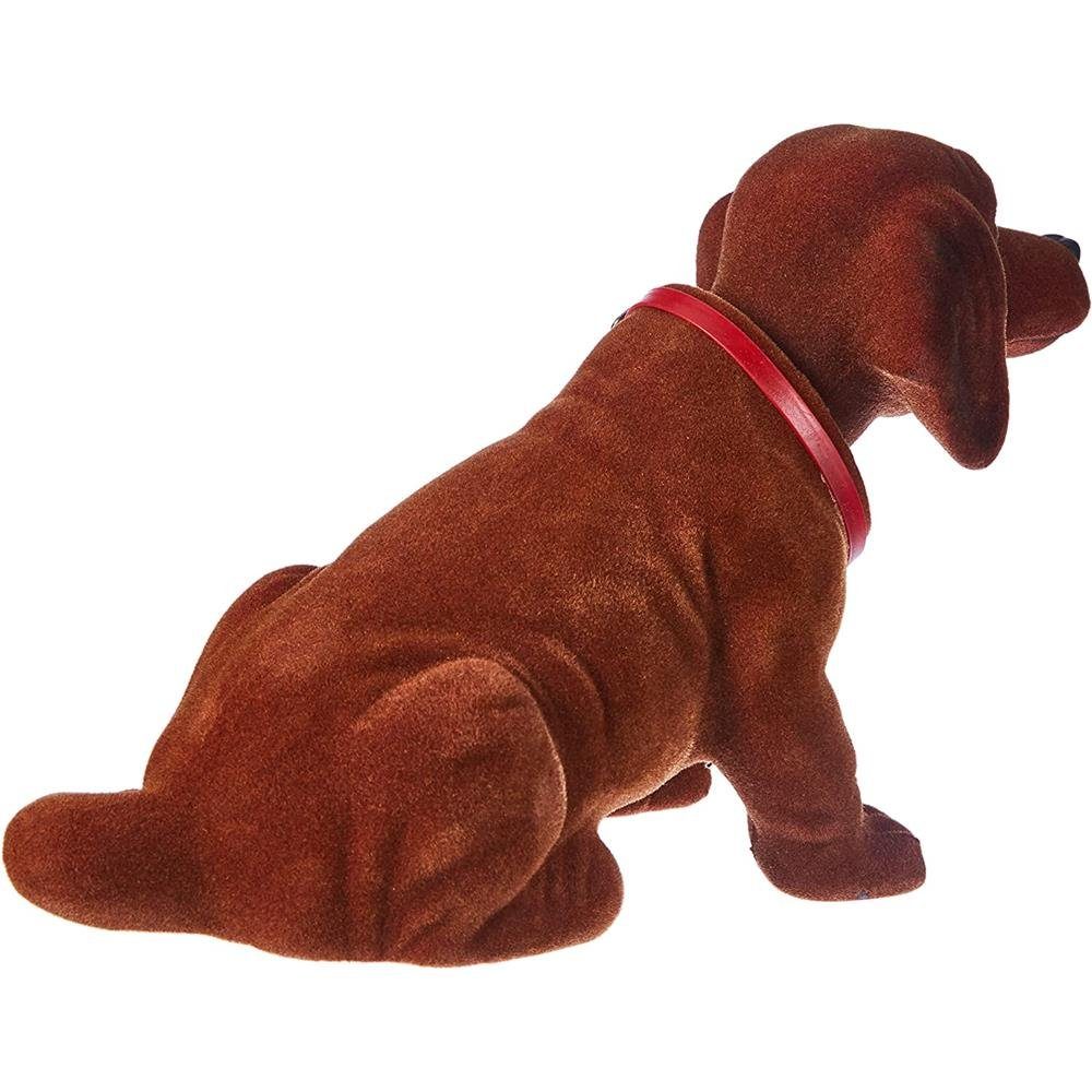 zufällige Wackelkopf 1 Farbe (hellbraun Wackelhund, Waldi, dunkelbraun) Dekofigur oder Stück SIMBA