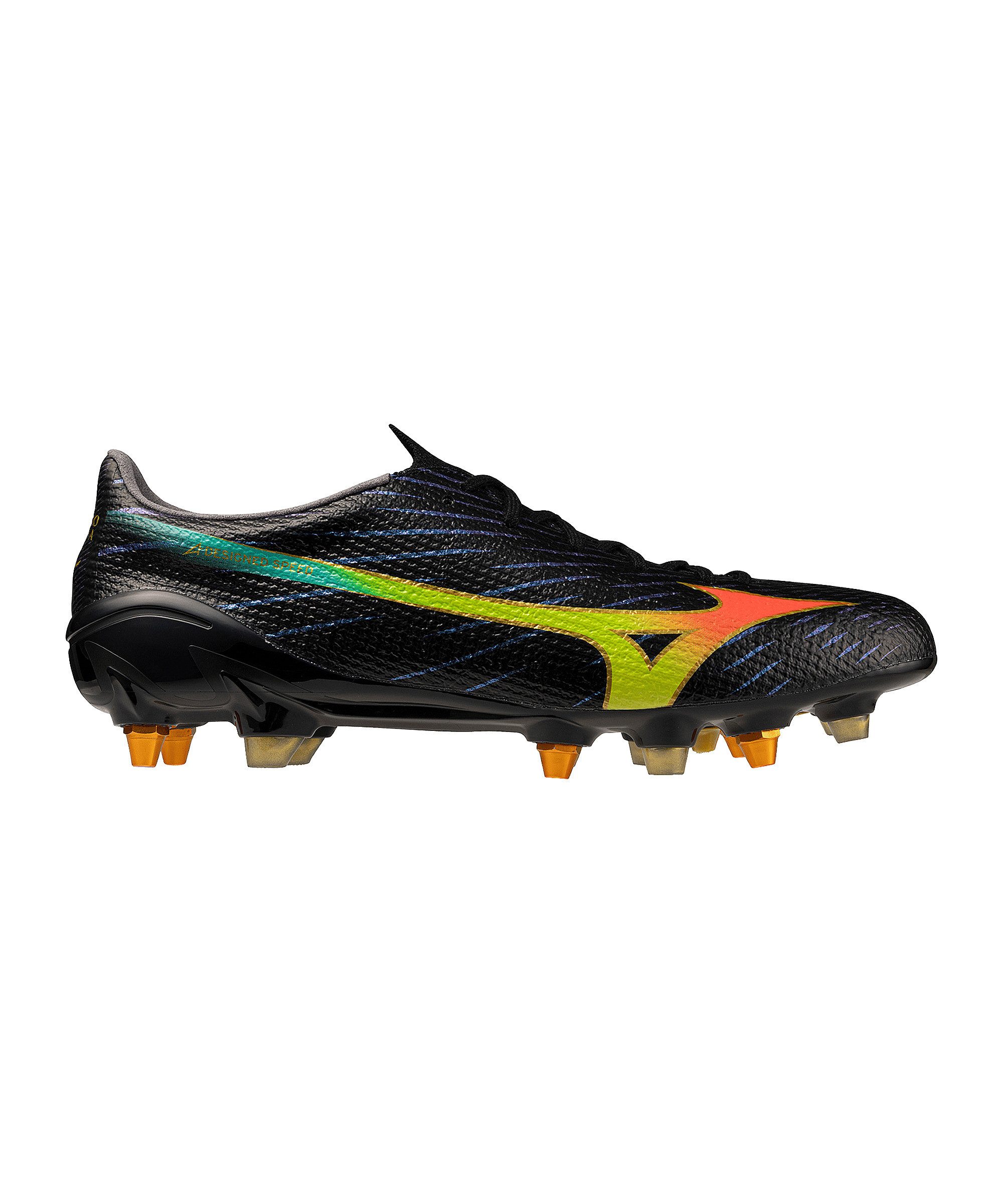 Mizuno Mizuno Alpha III Elite Mix SG Bright Black Fußballschuh