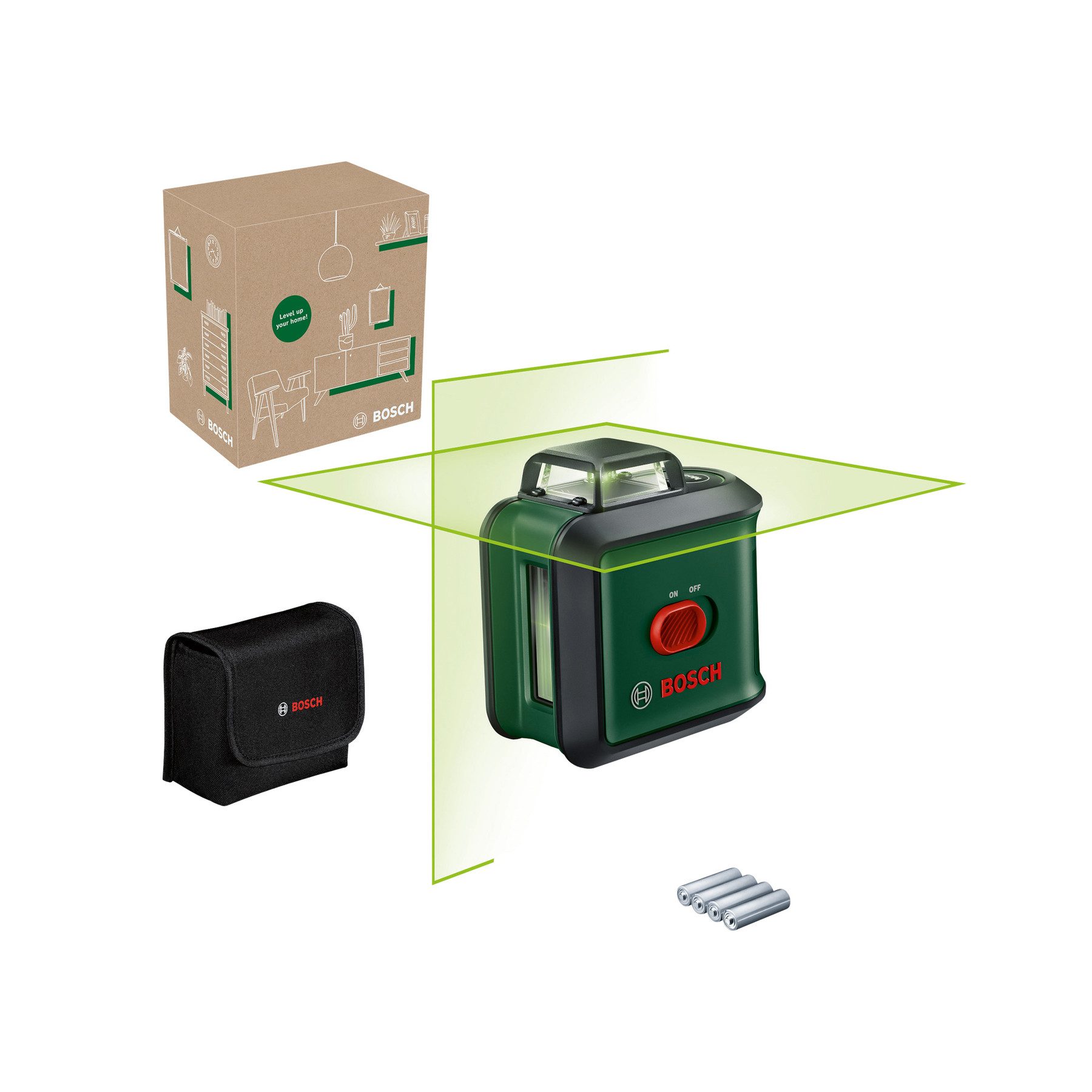 BOSCH Kreuzlinienlaser BOSCH Kreuzlinien-Laser UniversalLevel 360