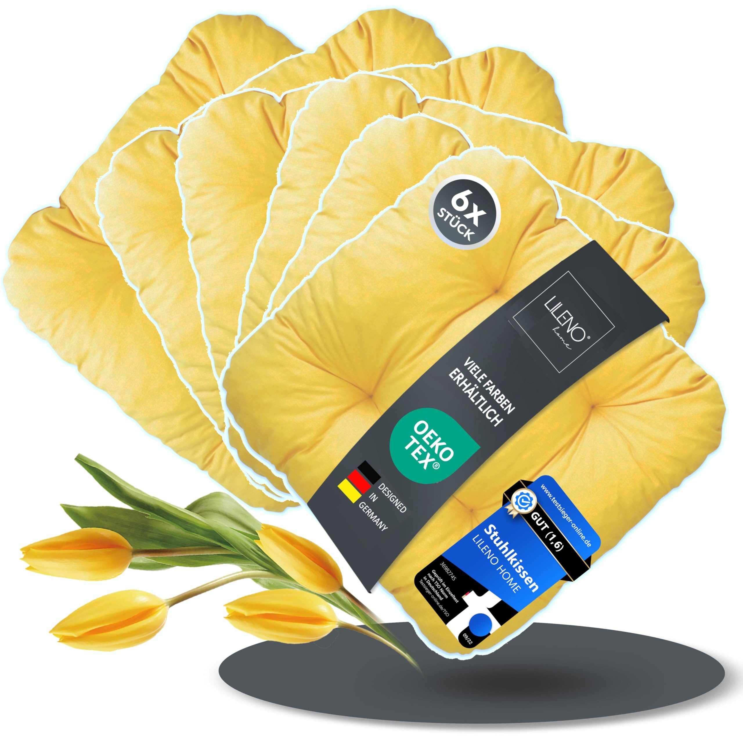LILENO HOME Stuhlkissen Sitzkissen für Gartenstuhl, günstig online kaufen