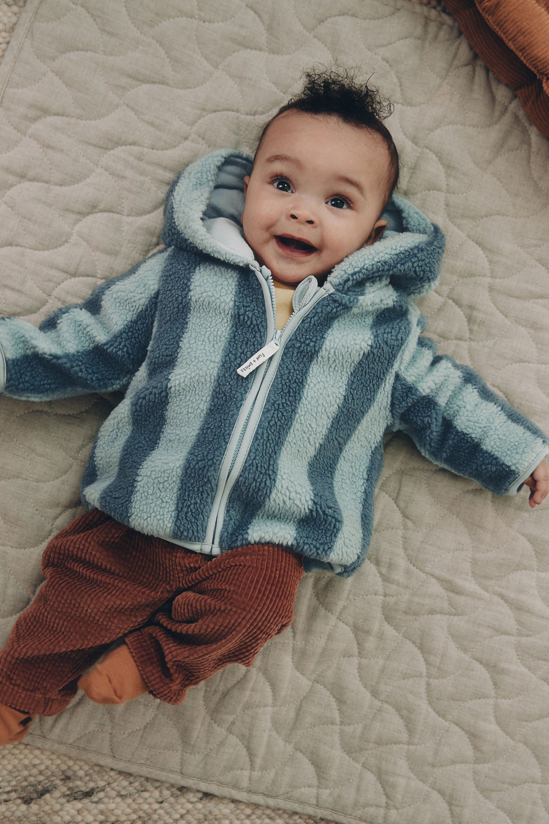Next Fleecejacke Baby Fleecejacke mit Reißverschluss (1-St)
