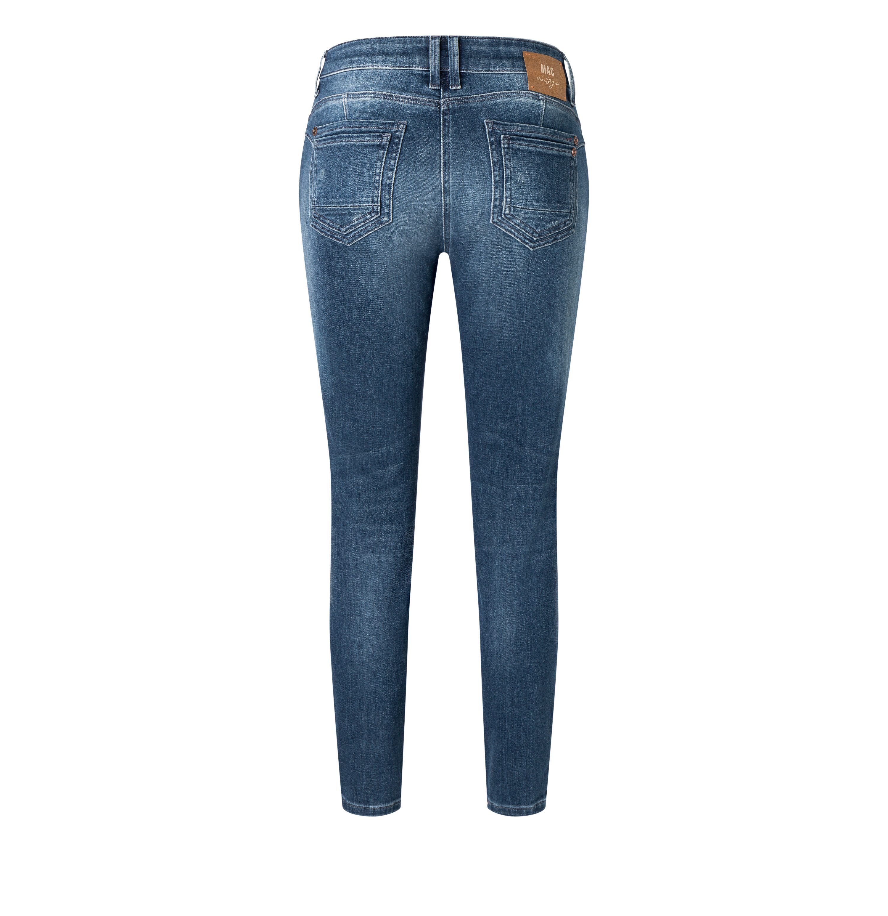 MAC Stretch-Jeans MAC NEW JERSEY shadow destroyed wash 2800-90-0333L D611 - VINTAGE