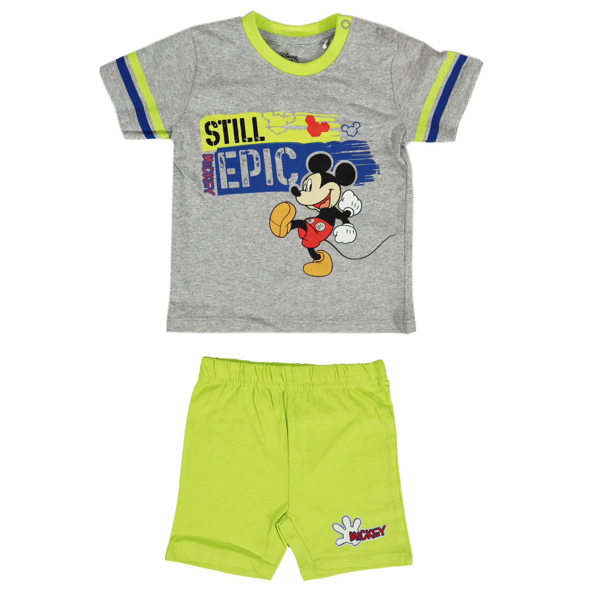 Print-Shirt Disney Mickey Maus Baby 2tlg. Set T-Shirt plus Shorts