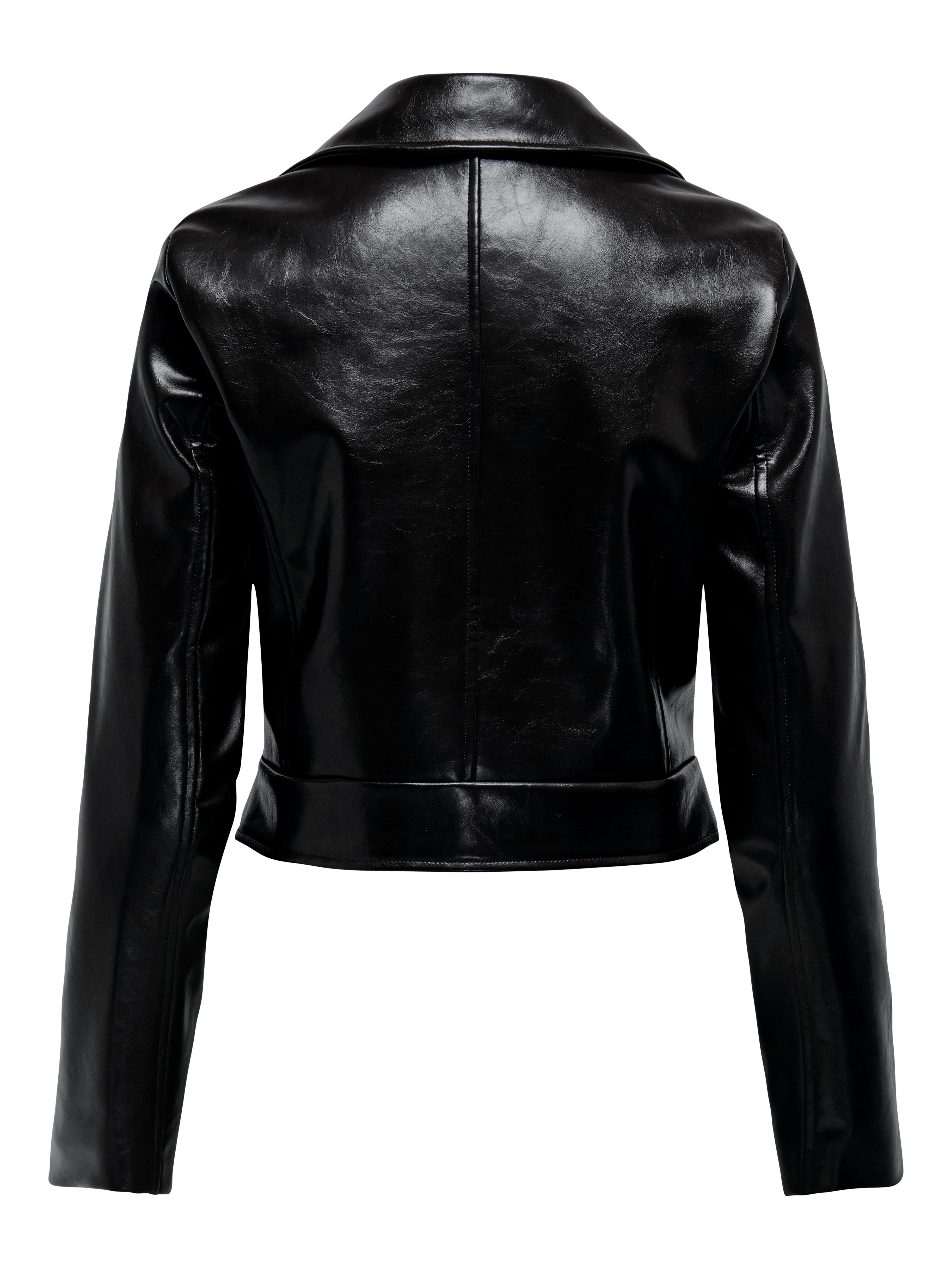 ONLY Bikerjacke ONLKAMILLA PATENT SHOULDER BIKER CC OTW – Bild 3 von 3