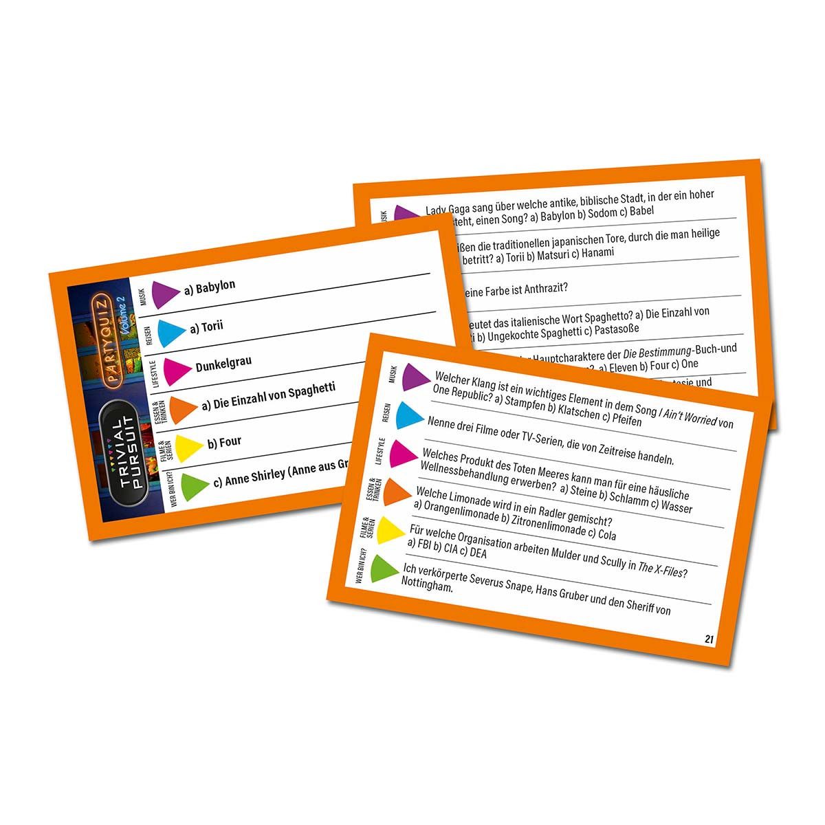 Winning Moves Spiel Trivial Pursuit Partyquiz Vol 2 deutsch, Wissenspiel