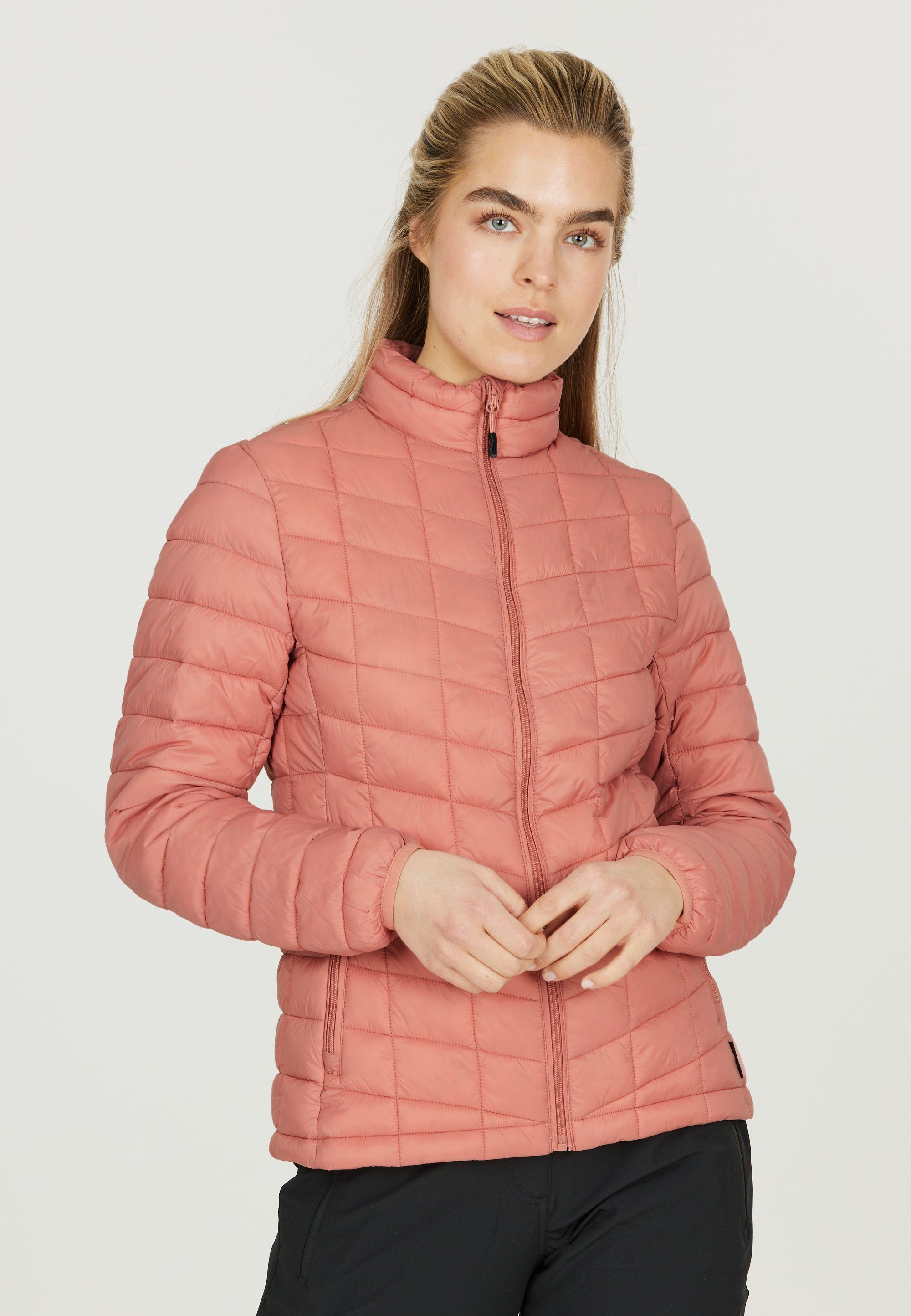 WHISTLER Outdoorjacke Kate in tollem rosa Stepp-Design