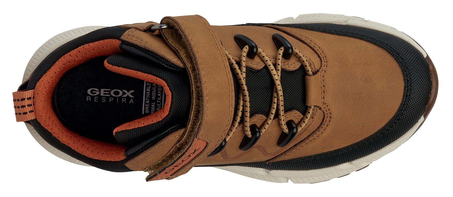 Geox J FLEXYPER PLUS BOY ABX Winterboots Sneaker mit Geox Spezial Membrane, Größenschablone zum Download