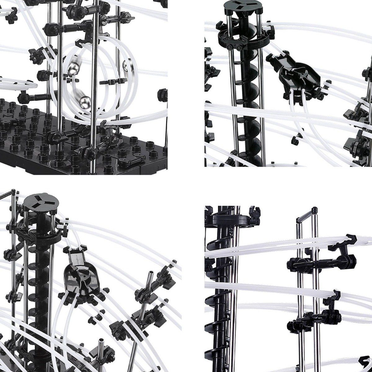 Invento Kugelbahn-Bausatz Kugelbahn Star Coaster Level 5 Kugel-Achterbahn, (682-tlg), für Tüftelfans genau das richtige