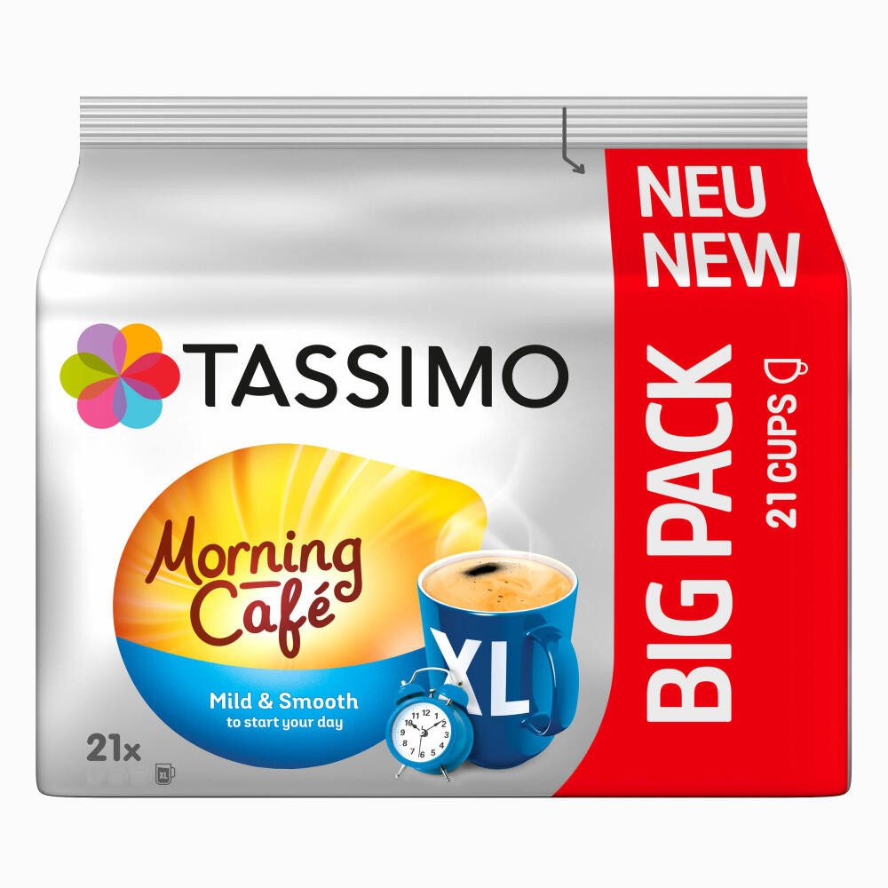 TASSIMO Kaffee Morning Café XL Mild & Smooth 21 T-Discs