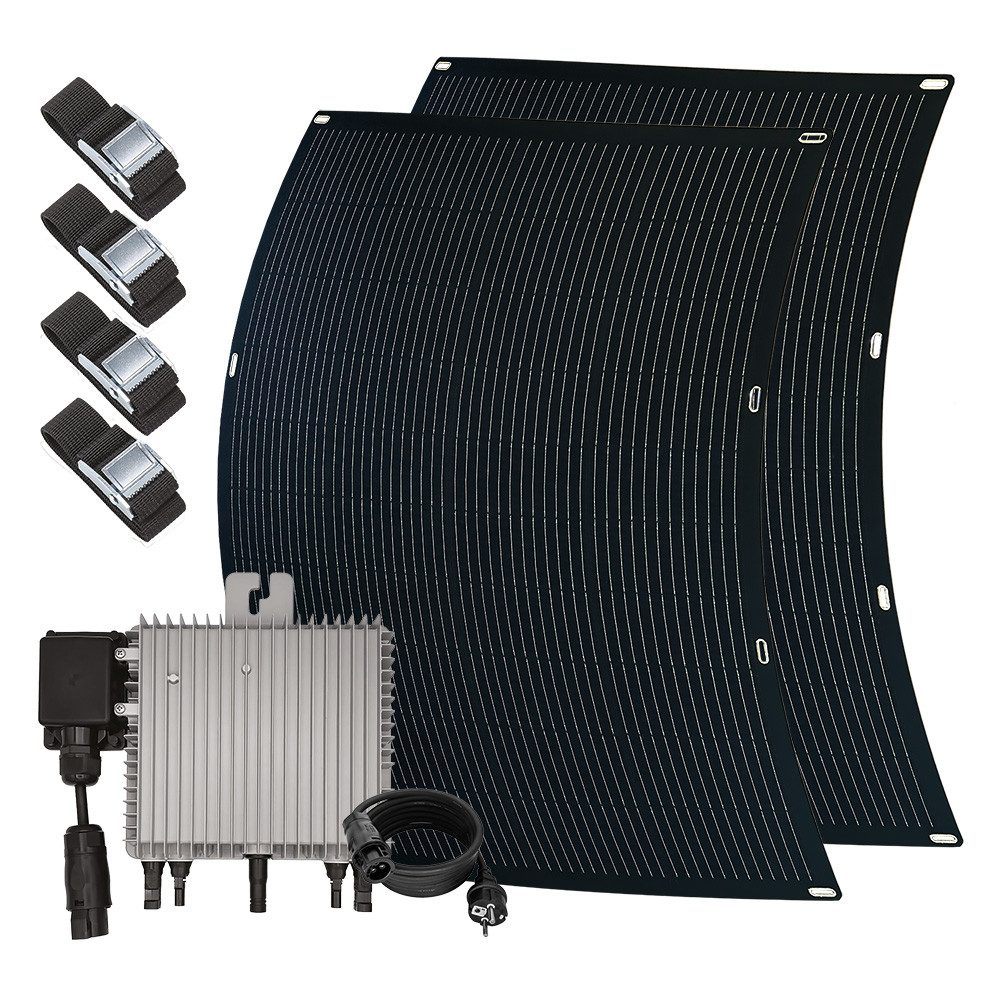 Flexibeles Solarpanel 220w 100w 130w Semiflexibles Mono
