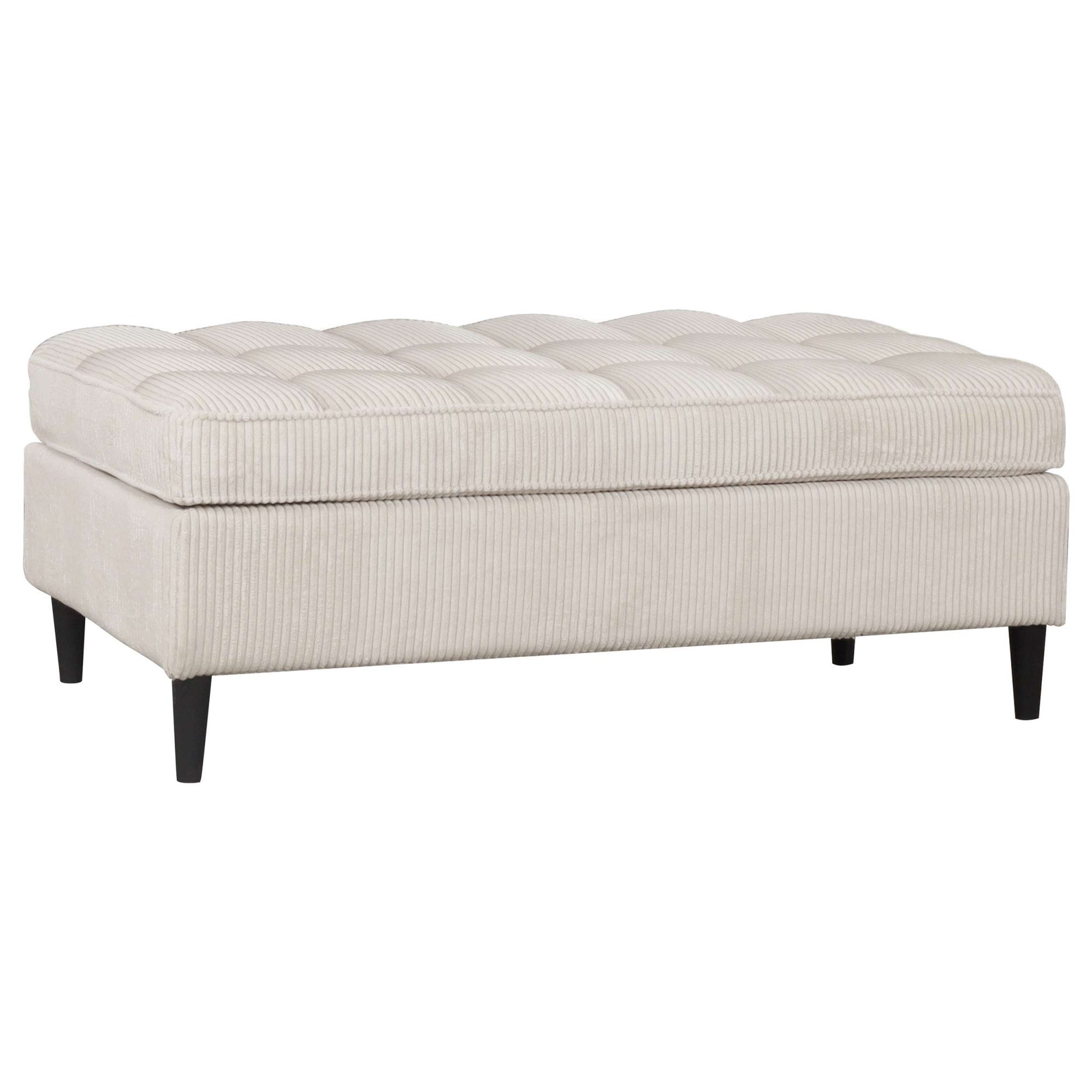 Dorel Home Hocker LINDHUS, Cord, Modul für die Lindhus-Sofas- Breite 120 cm, verlängert das Sofa zum Schlafsofa, Relaxsofa....