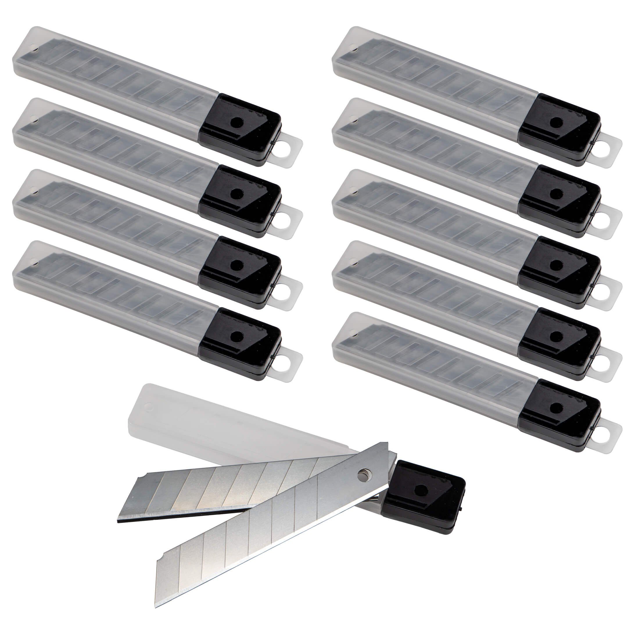 ChiliTec Cuttermesser Cuttermesser Ersatz Abbrechklingen 18mm (100 Stück) i günstig online kaufen