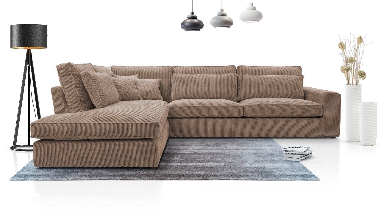AN-MOEBEL4U Ecksofa COMFORTO STANDARD CORD 314 günstig online kaufen