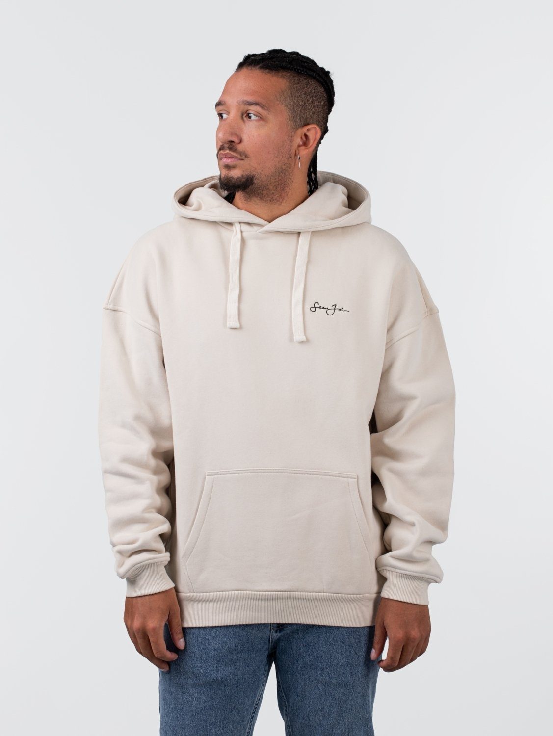 Sean John Hoodie Sean John Script Logo Peached City Backprint Hoodie