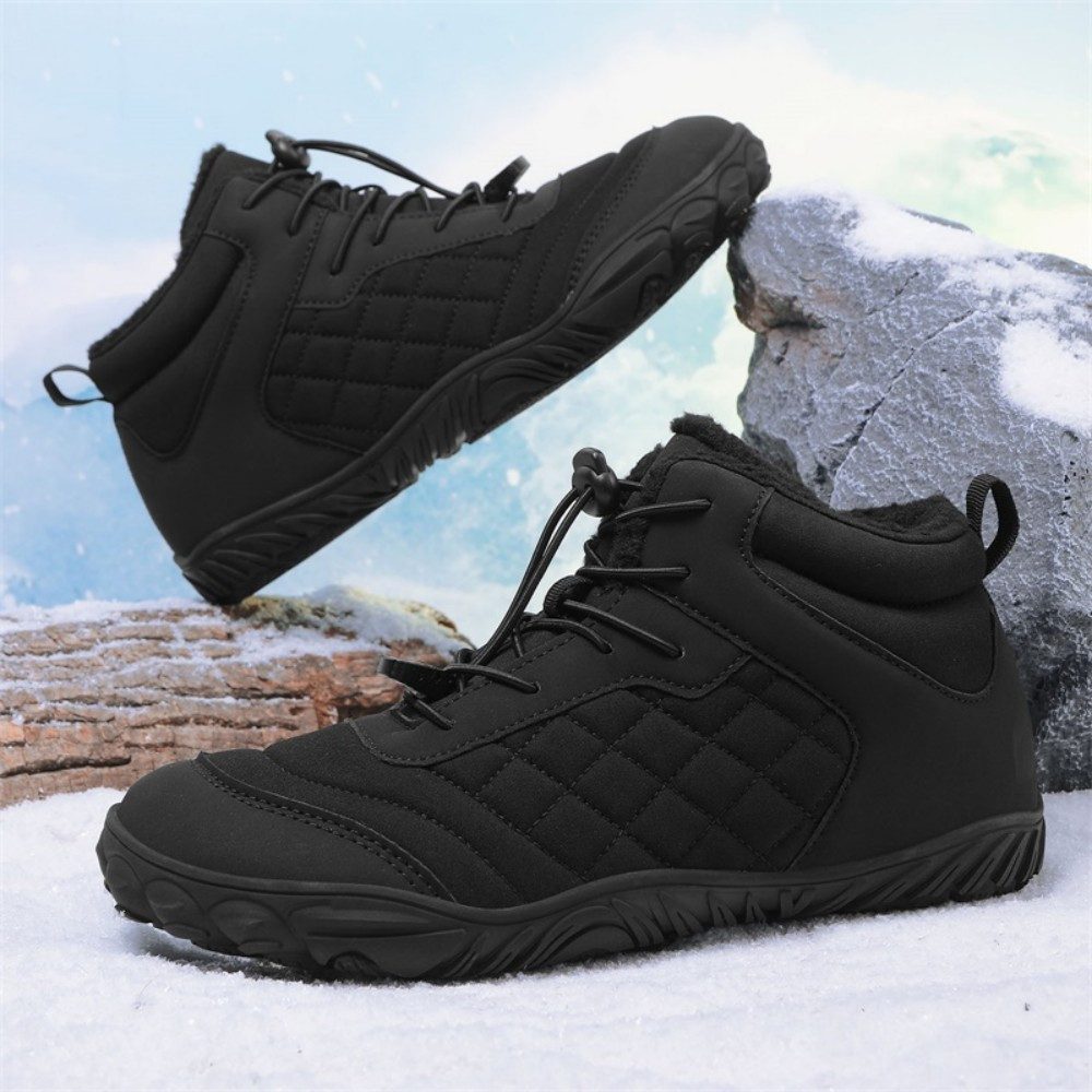 HUSK'SWARE Schneeschuhe (Warme Wanderschuhe, High-Top-Schuhe), efütterte Winterstiefel für Damen & Herrenr- ideal für kalte Tage