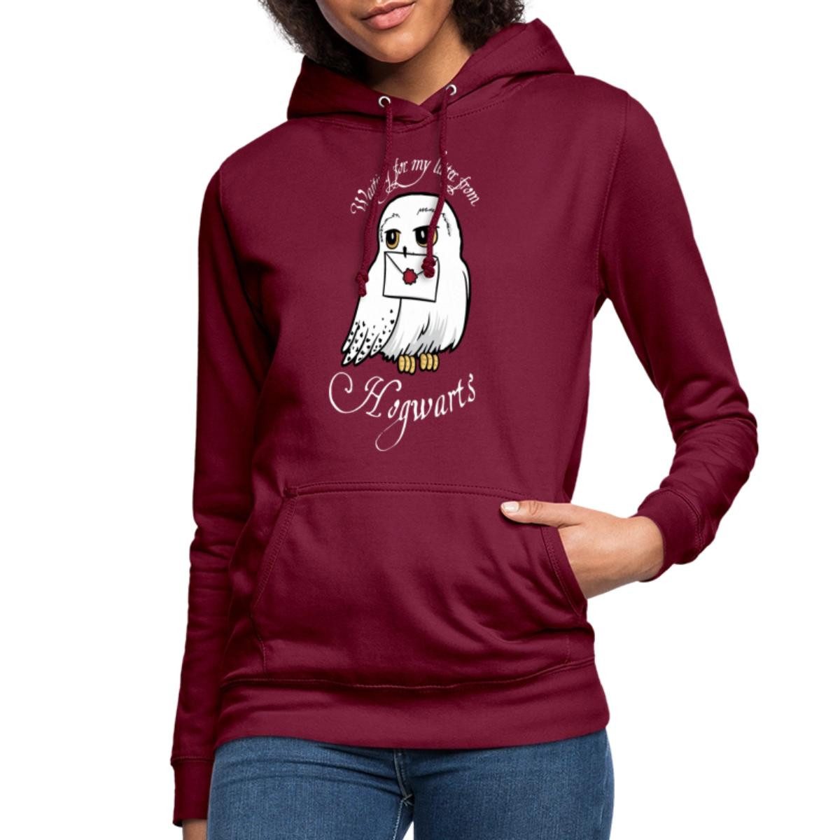 Spreadshirt Hoodie Harry Potter Hedwig Brief günstig online kaufen