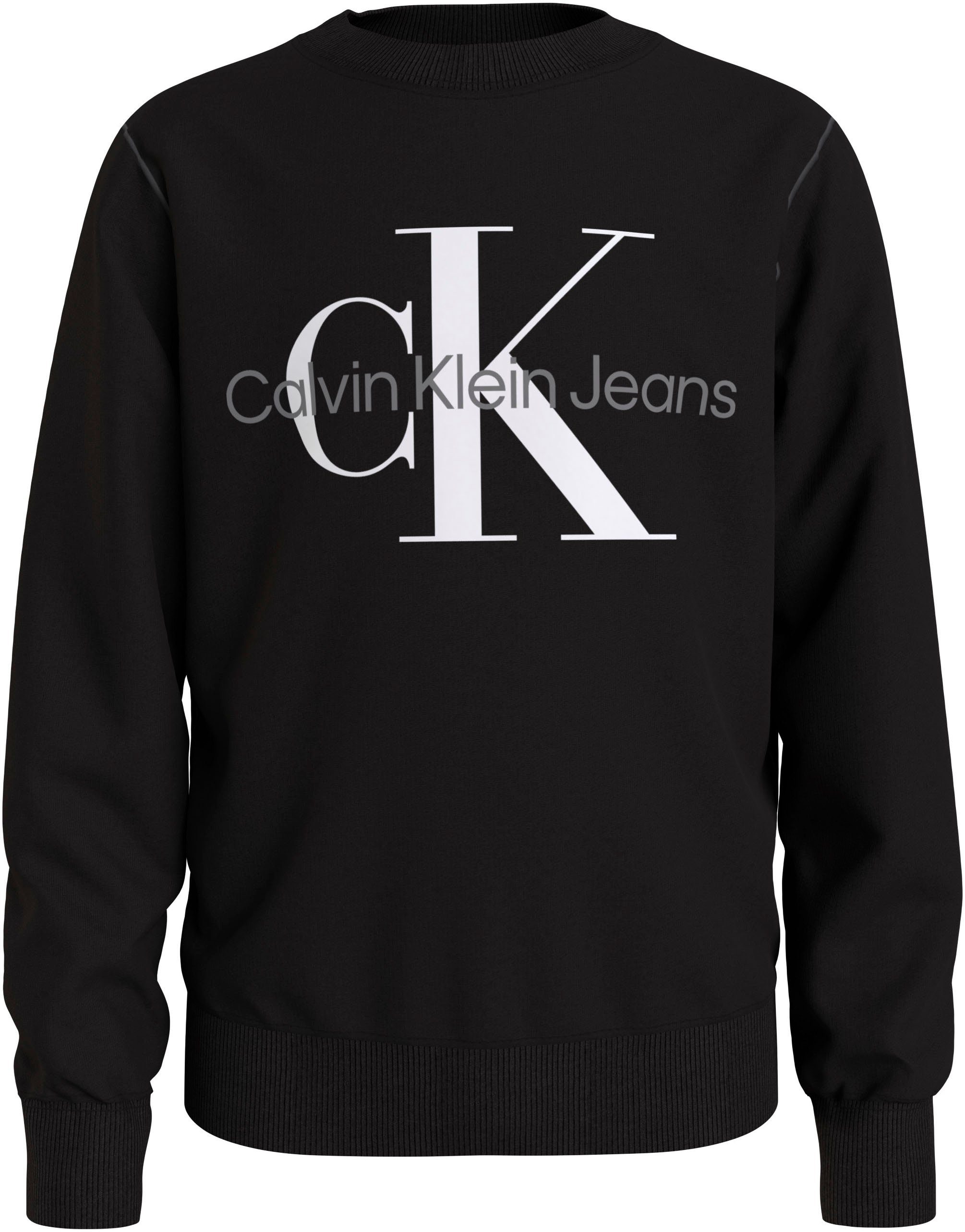 Jeans für Calvin bis Klein Jahre MONOGRAM CK TERRY 16 Kinder CN Sweatshirt