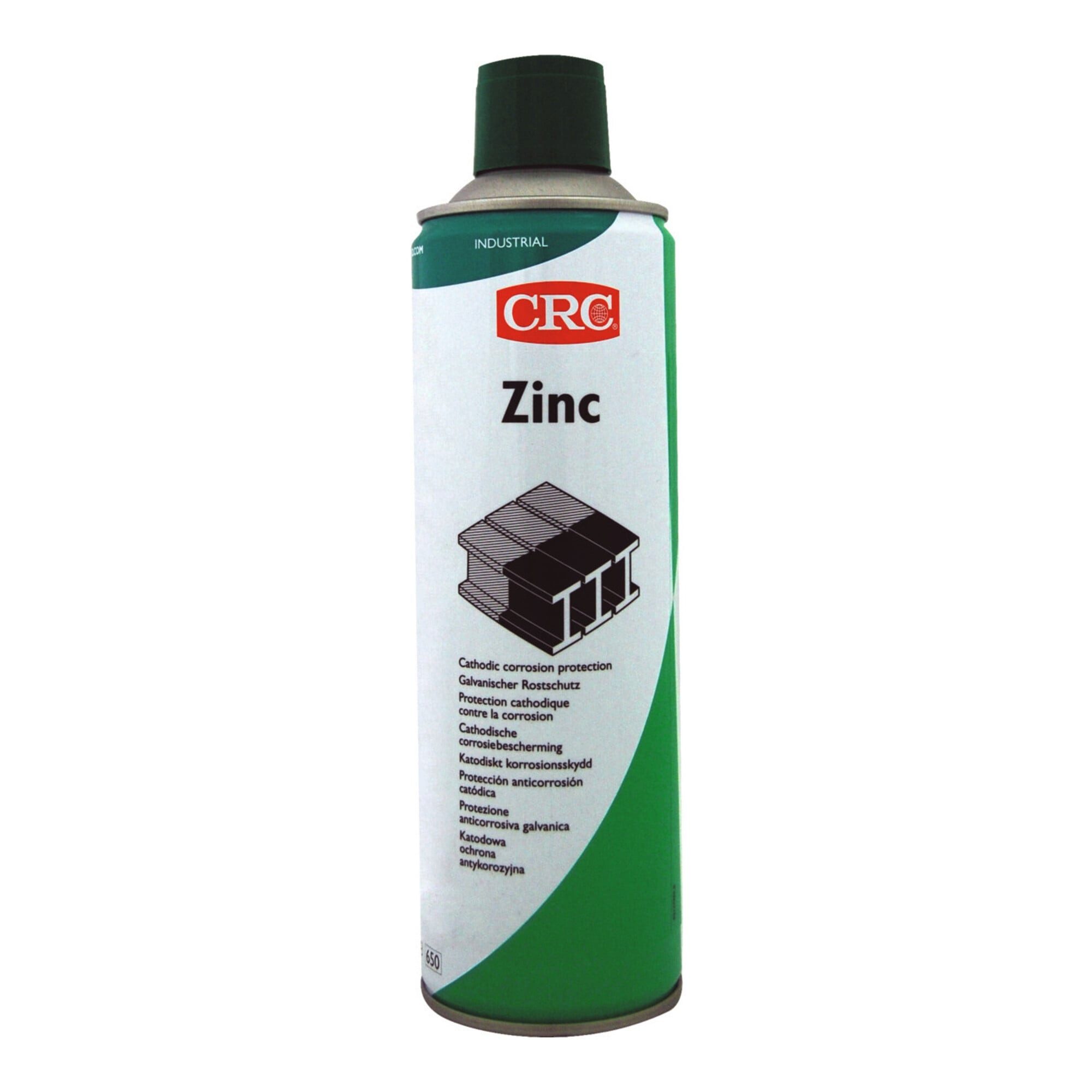 CRC Multifunktionsöl CRC Zink-Spray 500ml dunkel/mattgrau schweiß-, überlackierbar
