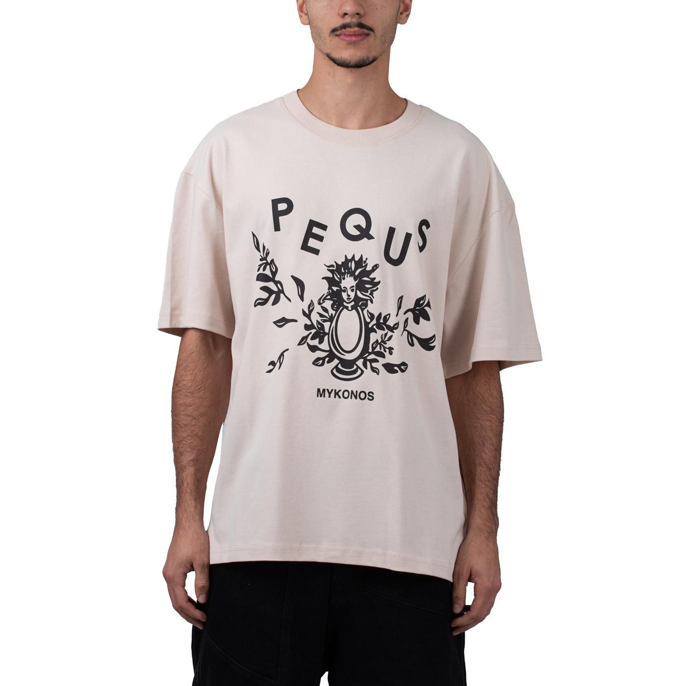 PEQUS T-Shirt Pequs Mykonos Graphic