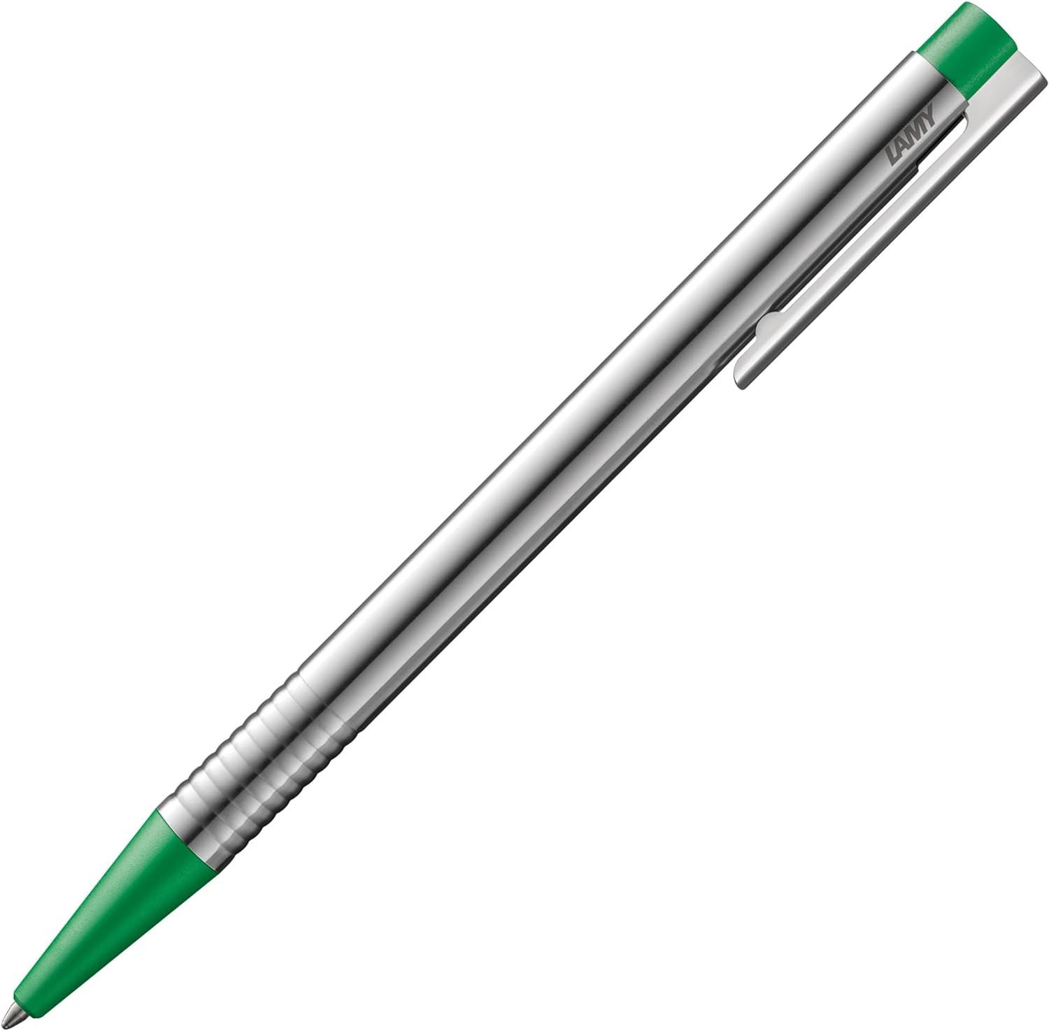 LAMY Ручки logo matt [205], Druckkugelschreiber, Großraummine, abgefederter Stahlclip