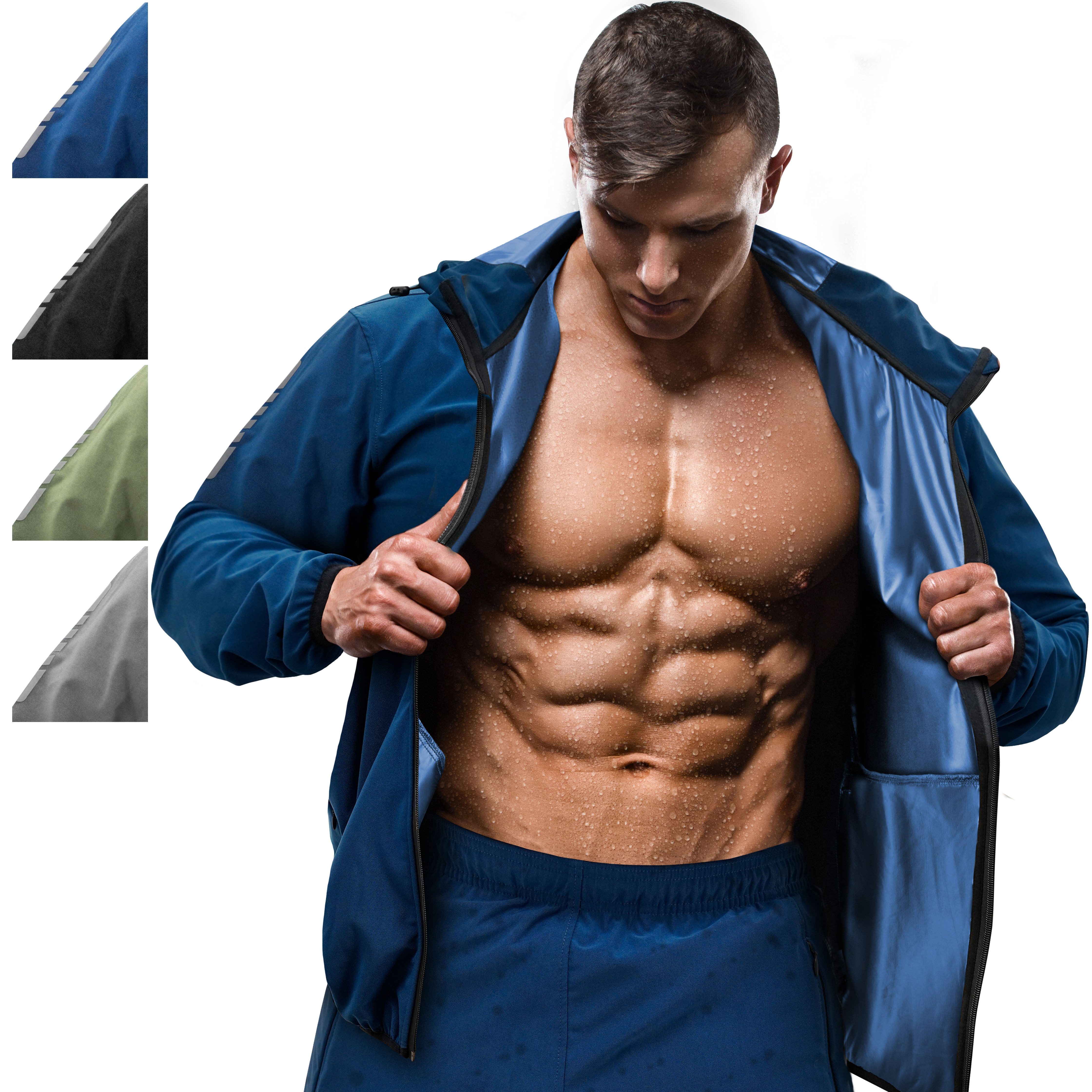 RDX Thermohemd RDX Jogginganzug zum Abnehmen, Saunaanzug Trainingsanzug Män günstig online kaufen