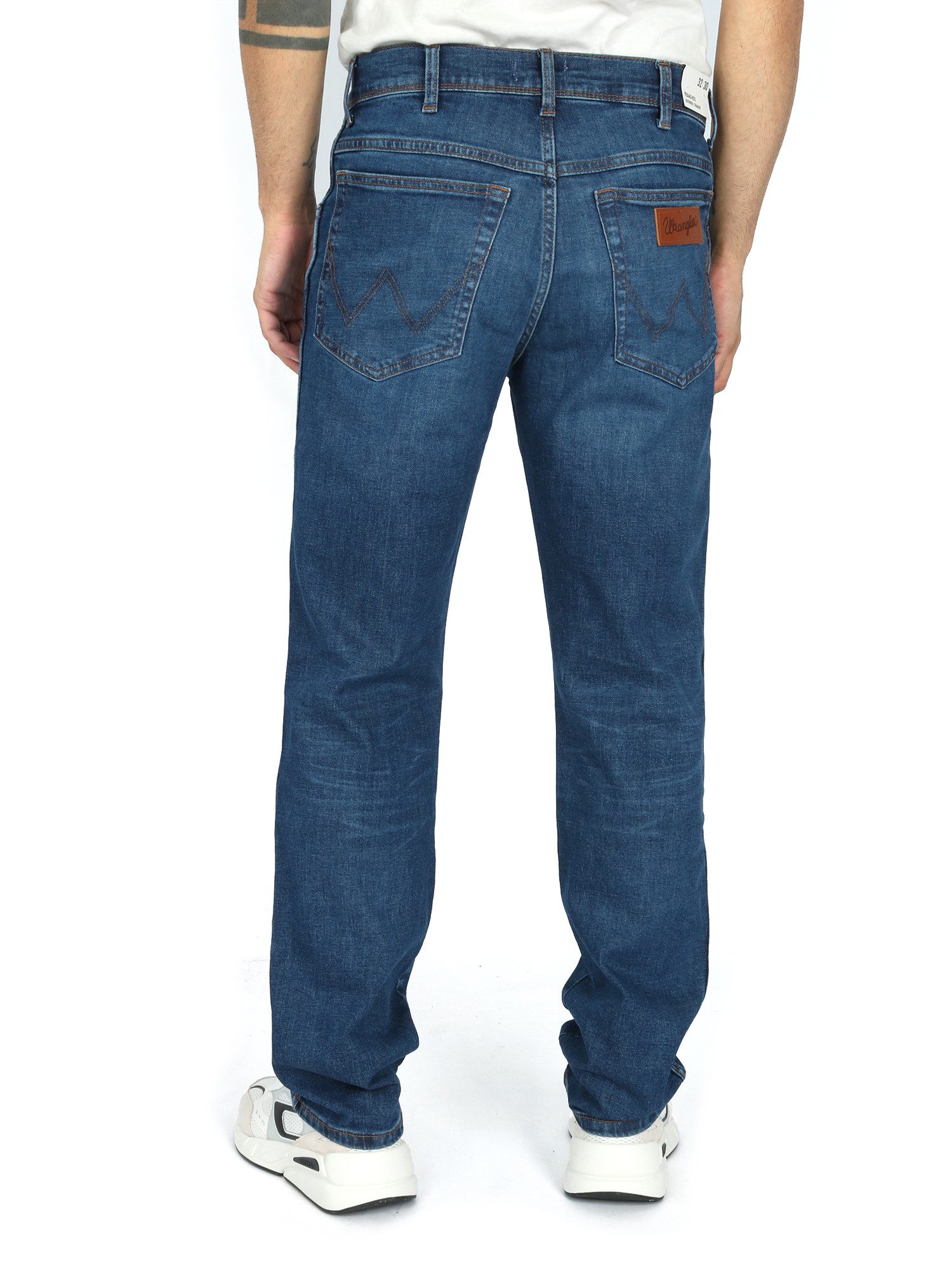 Wrangler Straight-Jeans reguläre, gerade Beinform - TEXAS DEAN günstig online kaufen