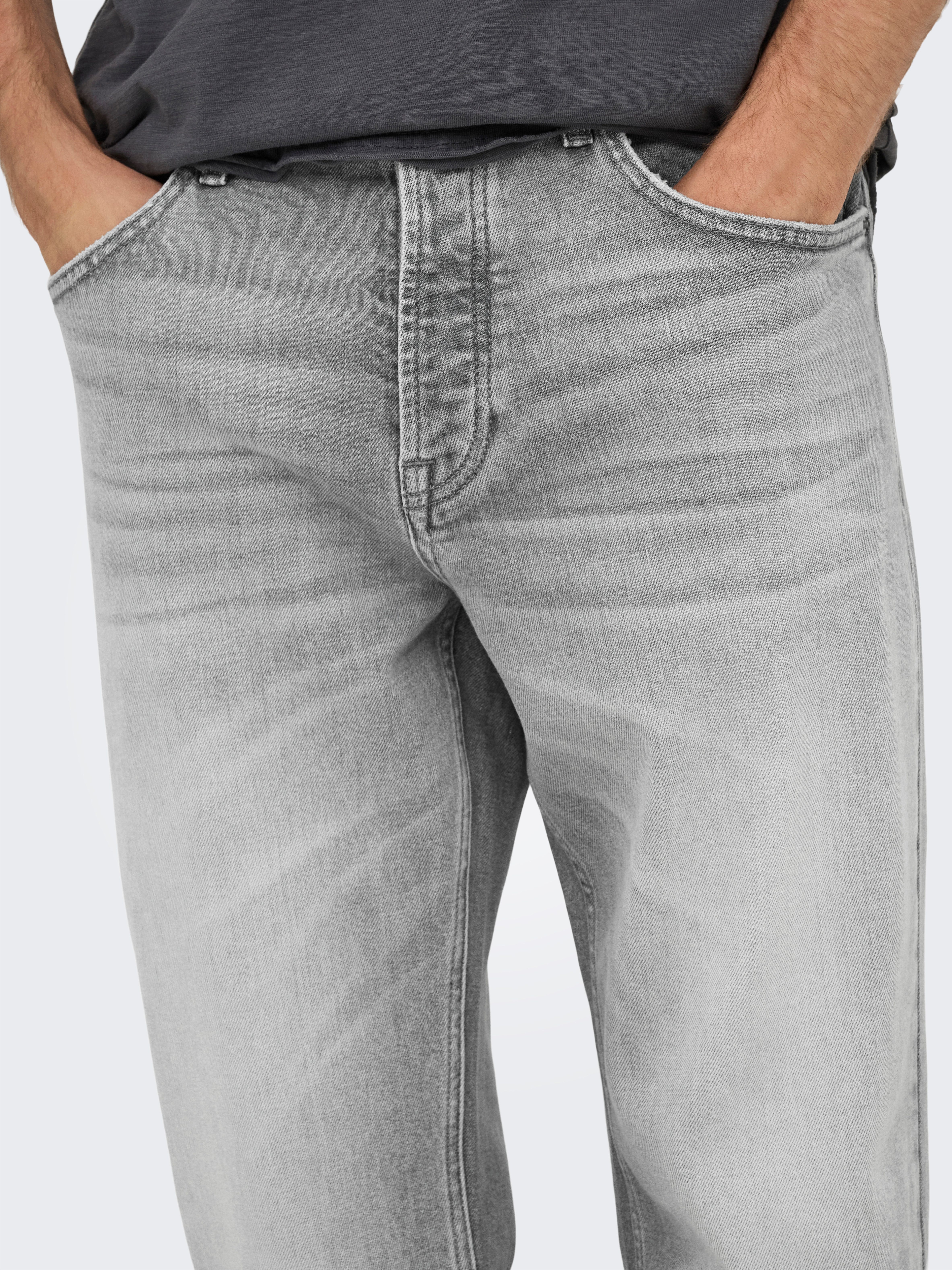 ONLY & SONS Straight-Jeans ONSEDGE PERFORMANCE LB 3816 DOT DNM NOOS günstig online kaufen