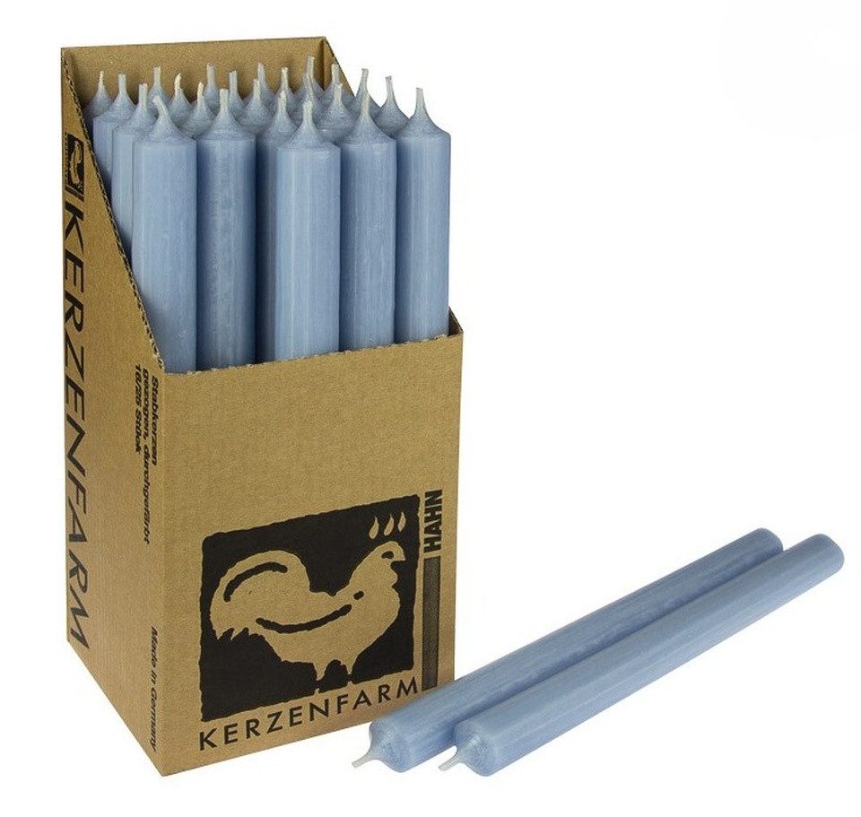 Hahn Kerzenfarm Spitzkerze Spitzkerzen XL 25 cm – Extra lange Stabkerzen aus Deutschland