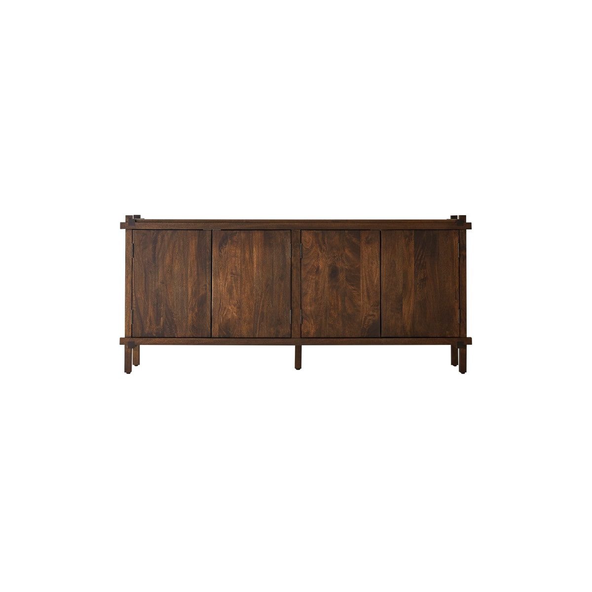 Tikamoon Sideboard Sideboard Arko aus Mangoholz 190 cm