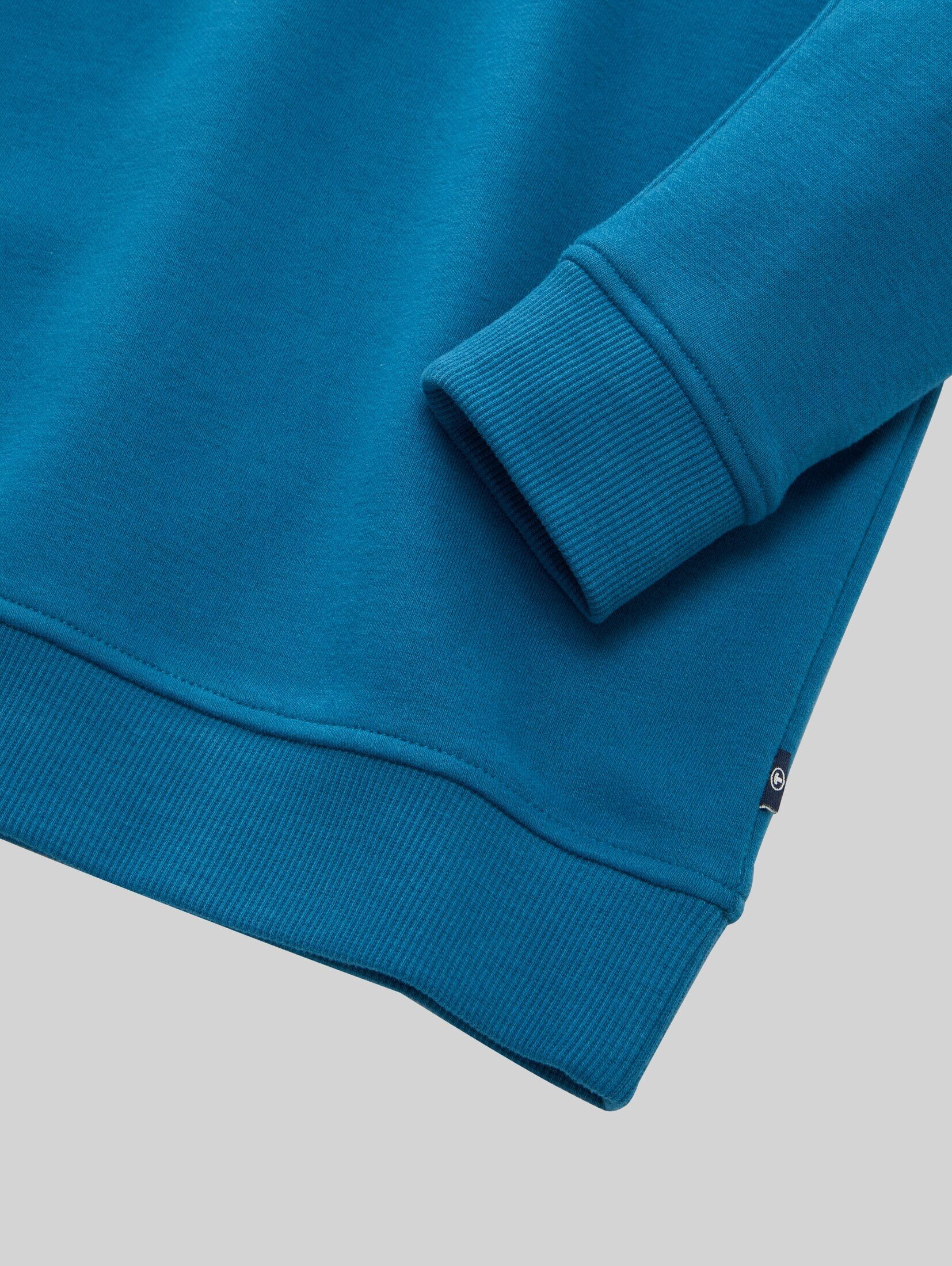 TOM TAILOR Sweatshirt Strick & Sweatshirts Basic Sweatshirt mit Rückenprint