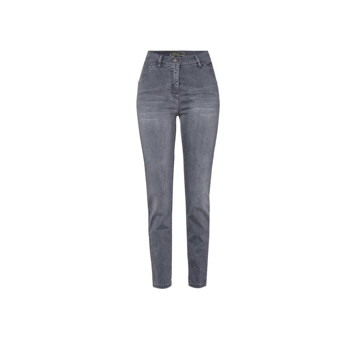 5-Pocket-Jeans (1-tlg) anthrazit TONI