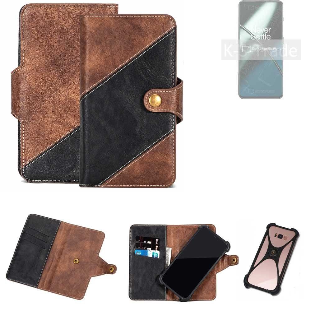 K-S-Trade Handyhülle für OnePlus 11, Handyhülle Schutzhülle Bookstyle Case Klapphülle Cover Hülle