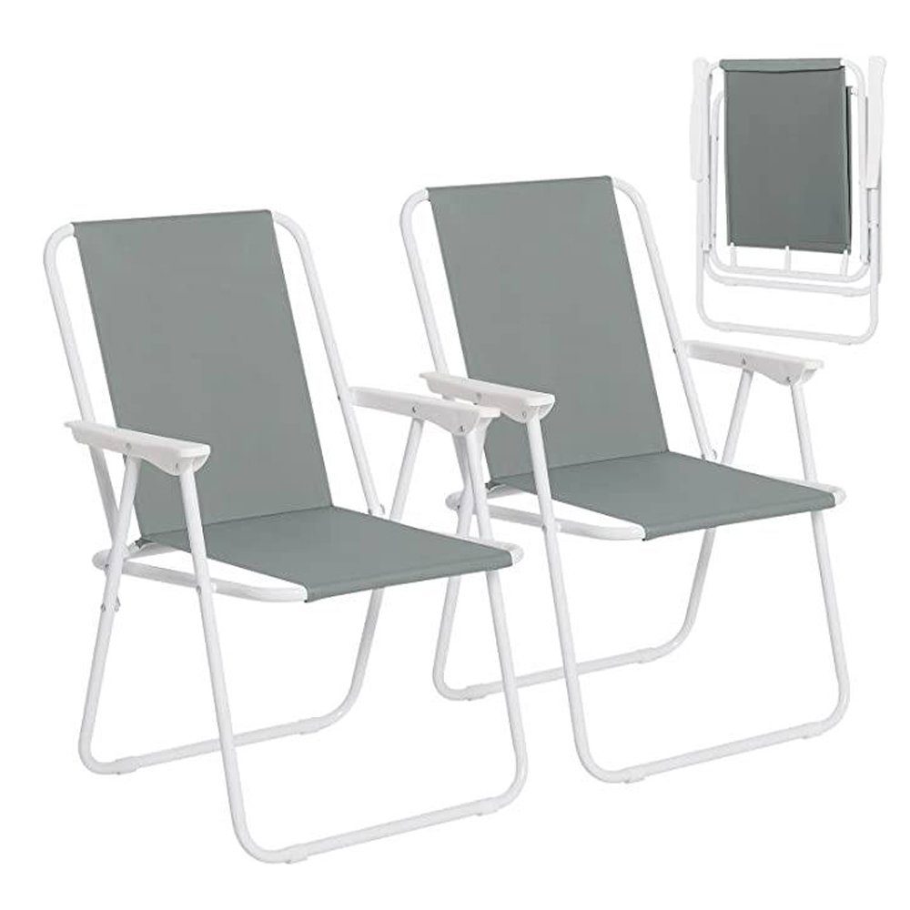 Woltu Campingstuhl (2 St), Angelstuhl Ultraleichter, mit Armlehnen, klappba günstig online kaufen