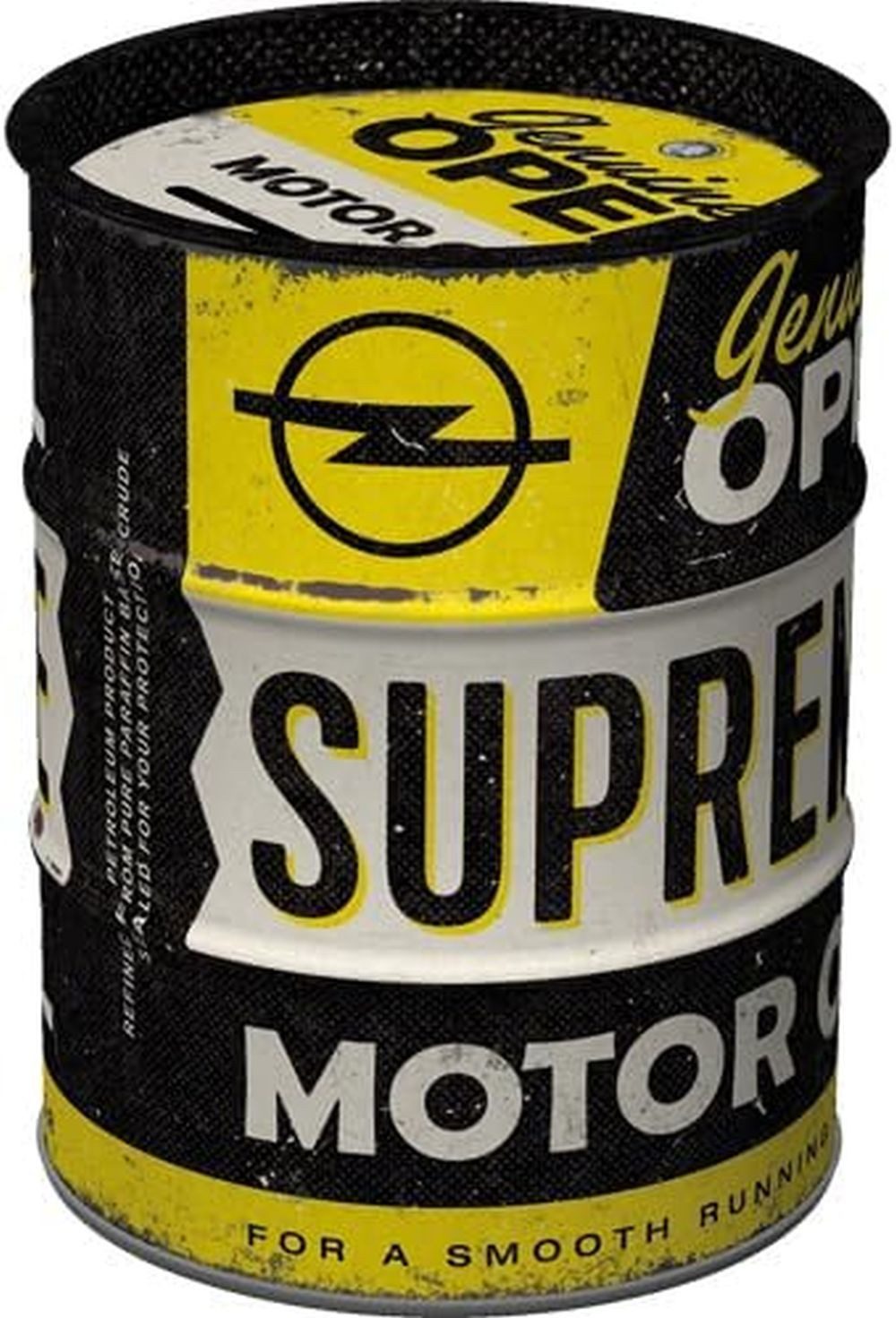 Nostalgic-Art Spardose Spardose Ölfass - Opel - Supreme Motor Oil günstig online kaufen