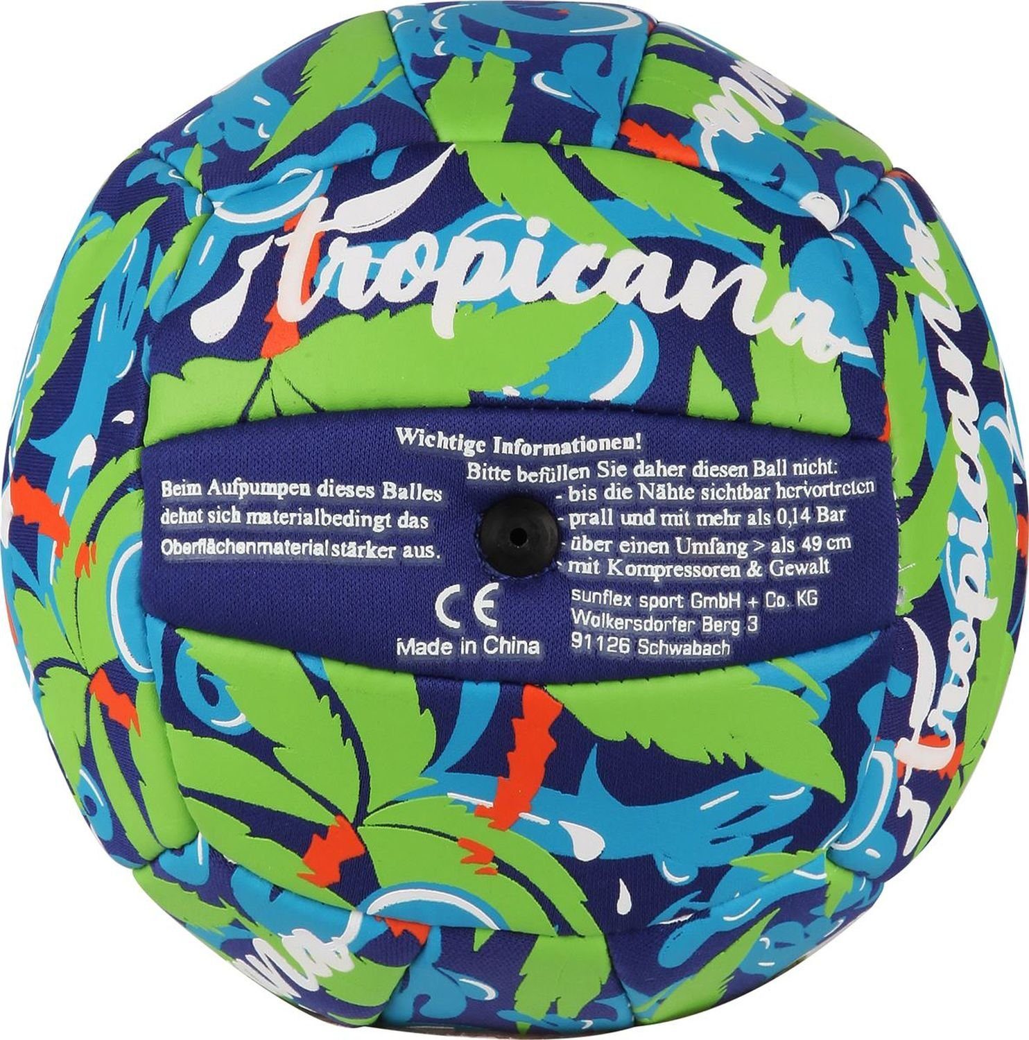 Sunflex Beachball Beachball Tropical Wave Größe 3