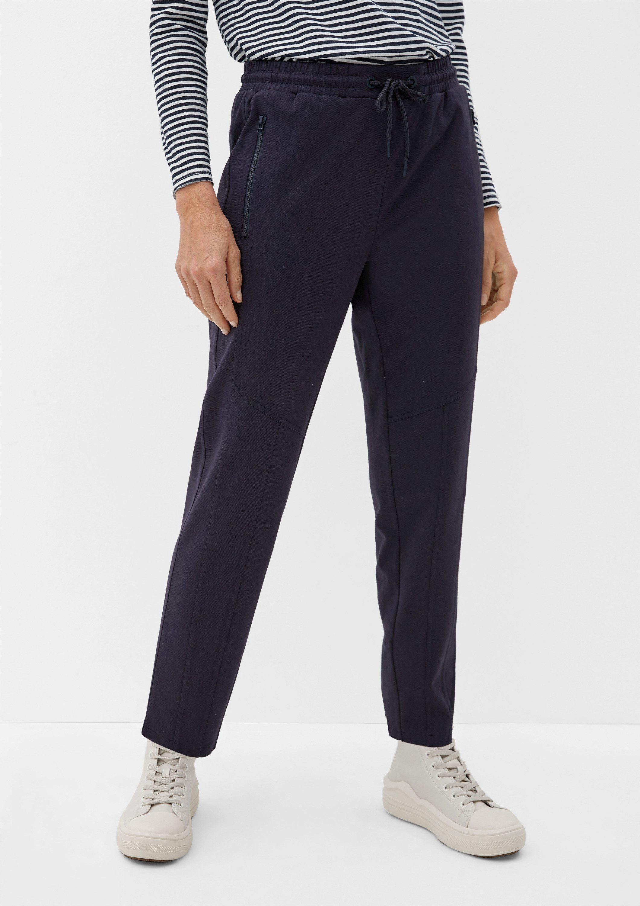 s.Oliver Jogginghose Hose Relaxed: Jogpants aus Viskosemix