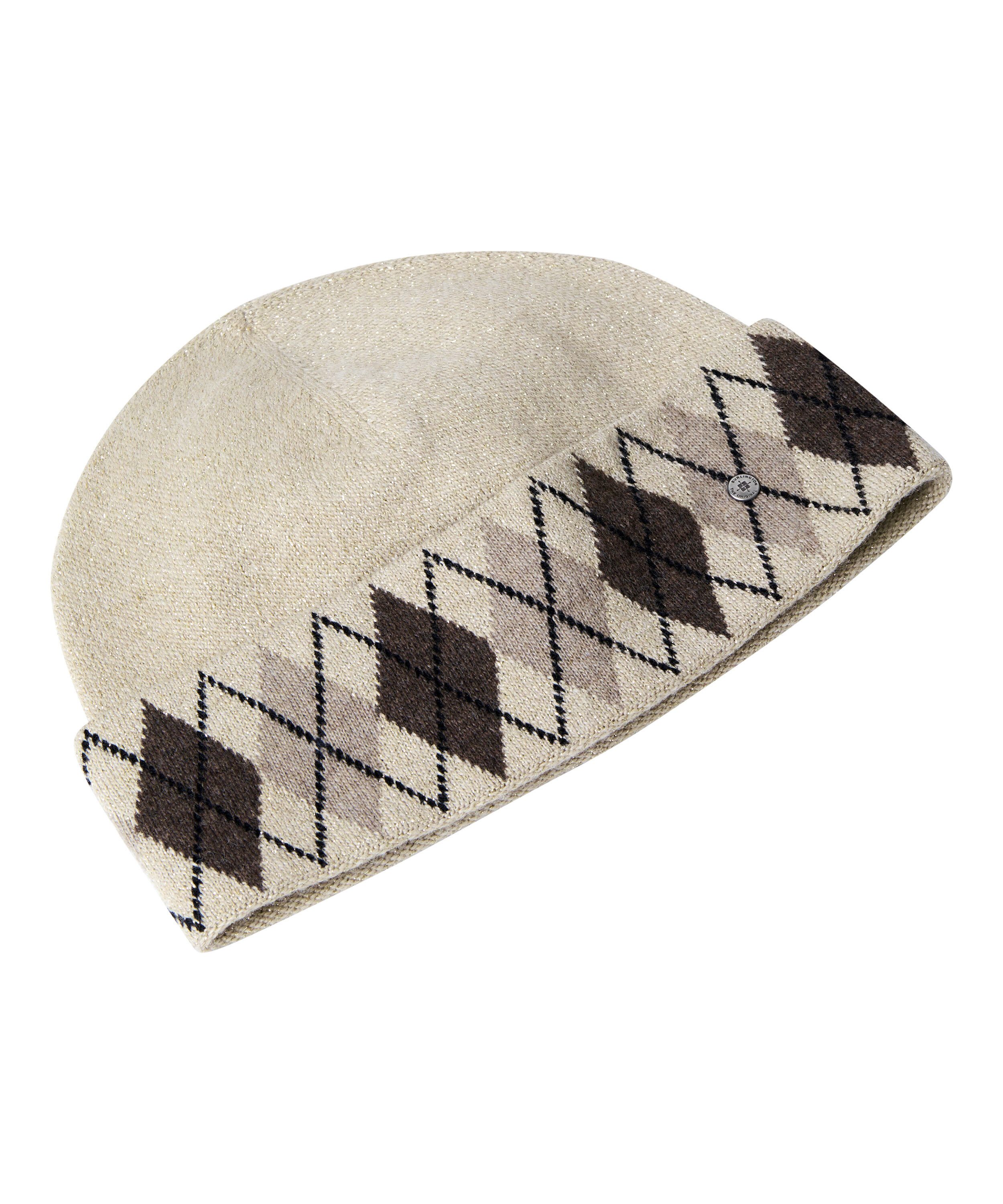 Burlington Beanie Brit Chic (1-St) veredelt mit Lurex-Glittergarn