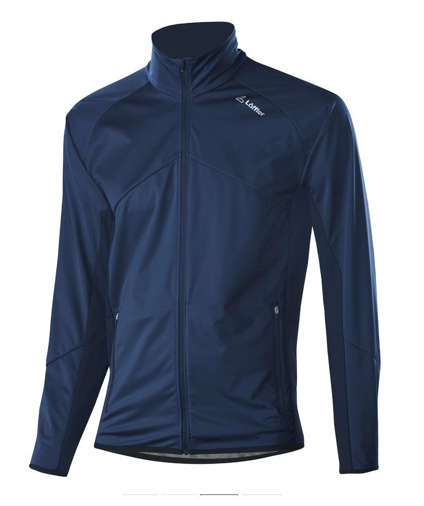 Löffler Softshelljacke Alpha WS Light (winddicht, wasserabweisend) dunkelblau Herren