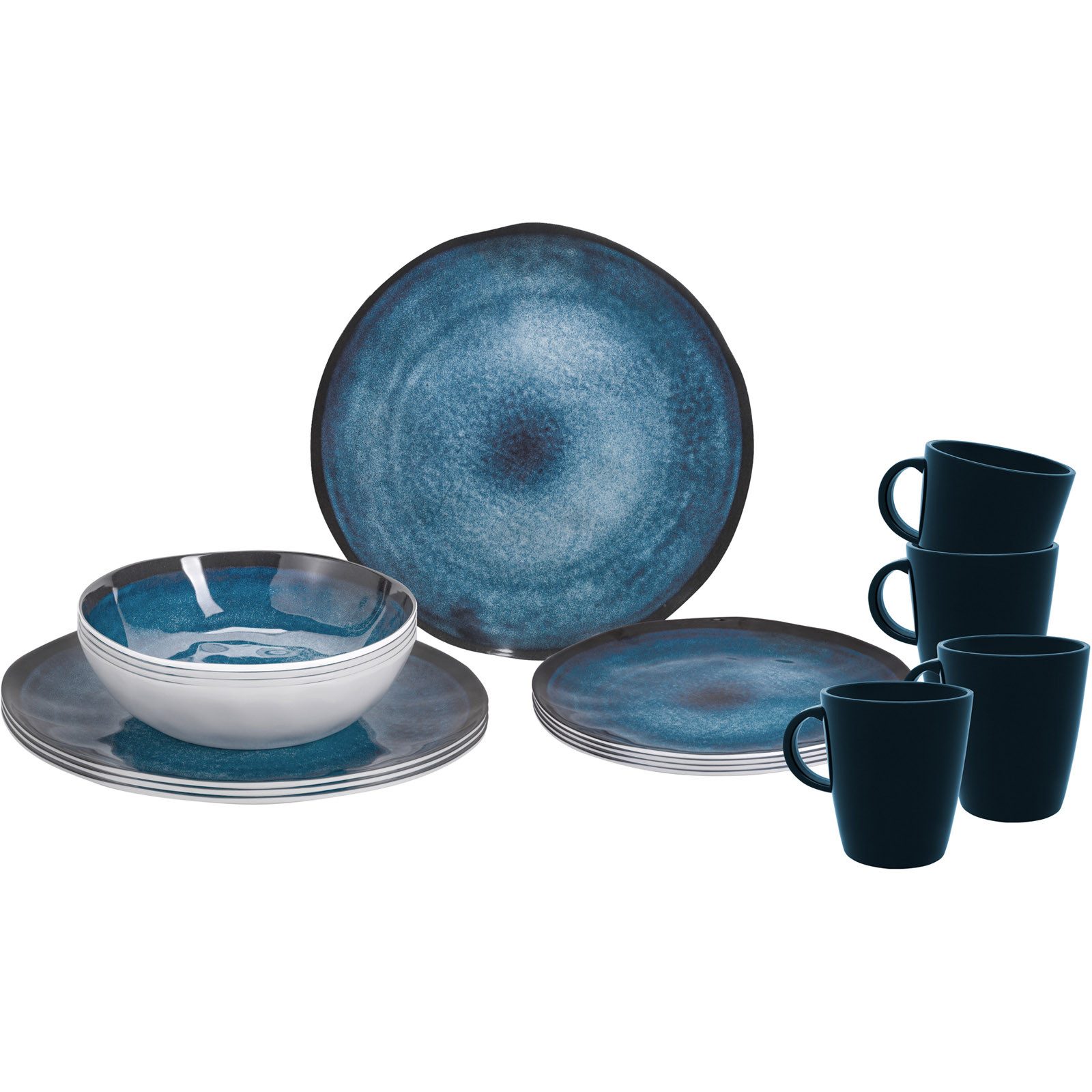 Geschirr-Set Campinggeschirr Set Breeze Camping Geschirr