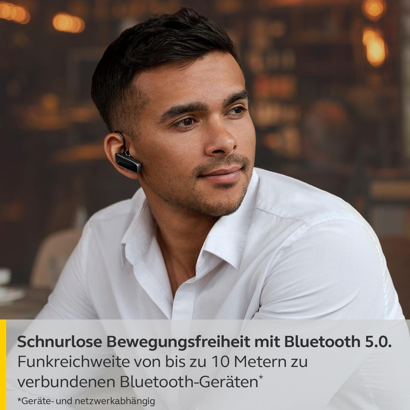 Stunden Kabellos, 25 9 Gesprächszeit) (Bluetooth, HD-Qualität, Bis Jabra Bluetooth, zu Mikrofon, Wireless-Headset Omnidirektionales Talk SE