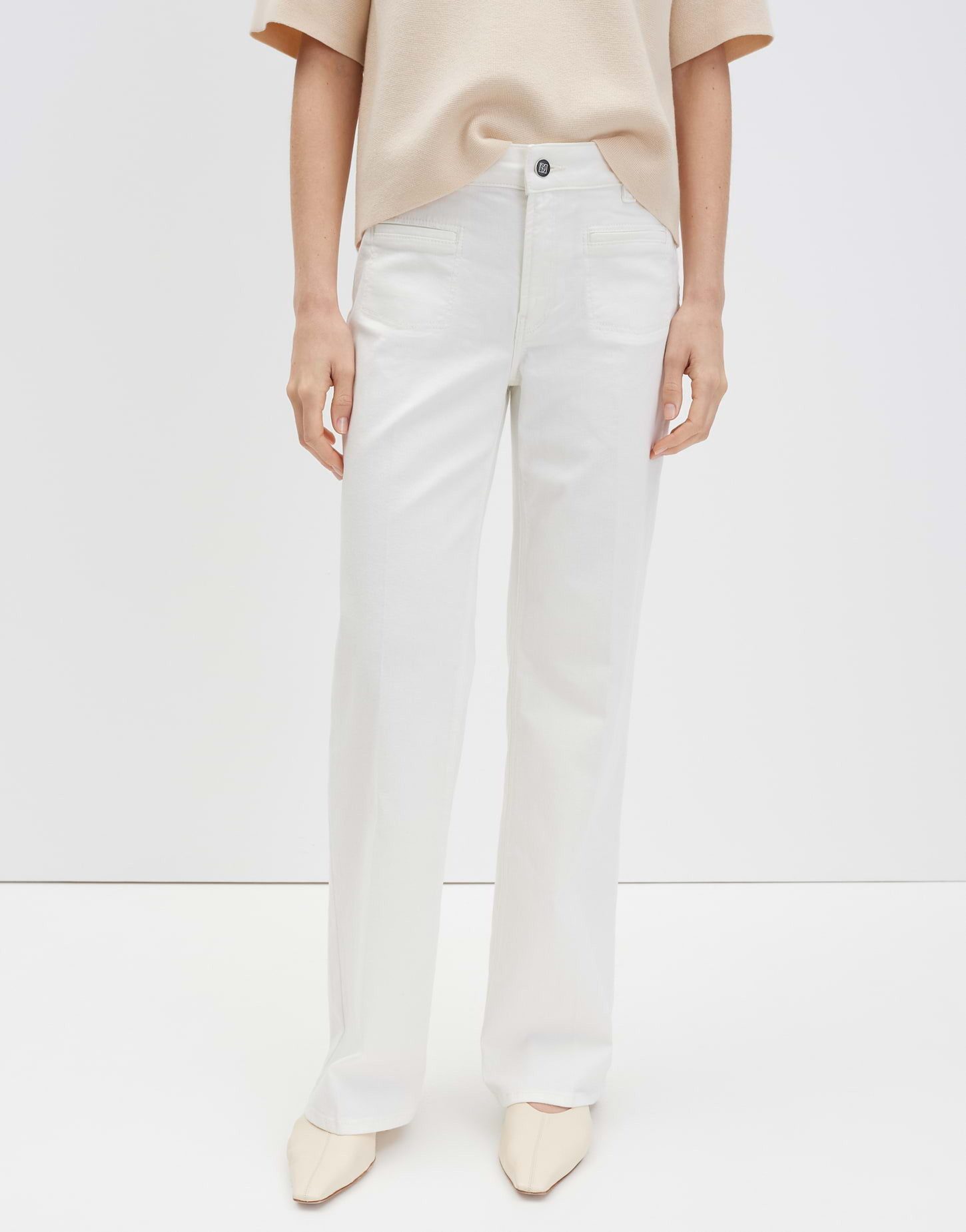 Bootcut-Jeans CARIE FRENCH aus BCI Cotton Mix Mid Rise