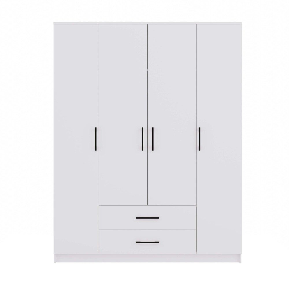 MAGOWA Kleiderschrank Romana moderner Kleiderschrank in verschiedenen Ausführungen (für maximale Anpassung an jeden Raum) Viel Stauraum auf kompakter Fläche Höhe 205 cm, Tiefe 52 cm