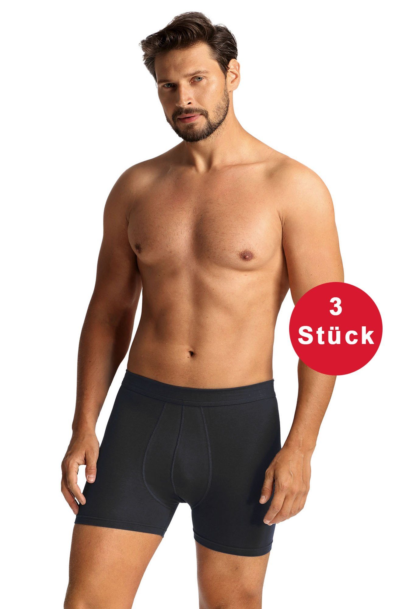 Comte Boxershorts (Set, 3-St., 3er-Pack) Herren günstig online kaufen