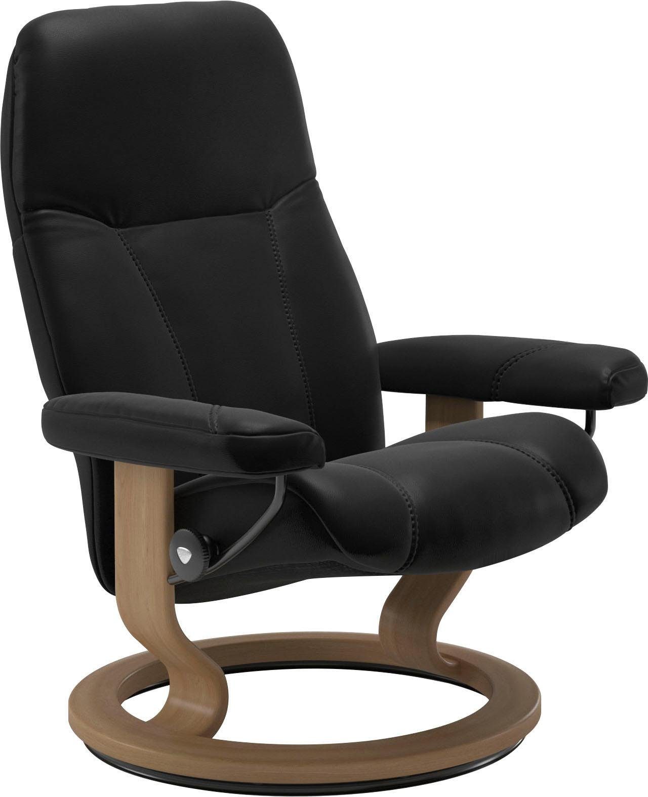 Stressless® Relaxsessel Consul, mit Classic Base, Größe S, Gestell Eiche