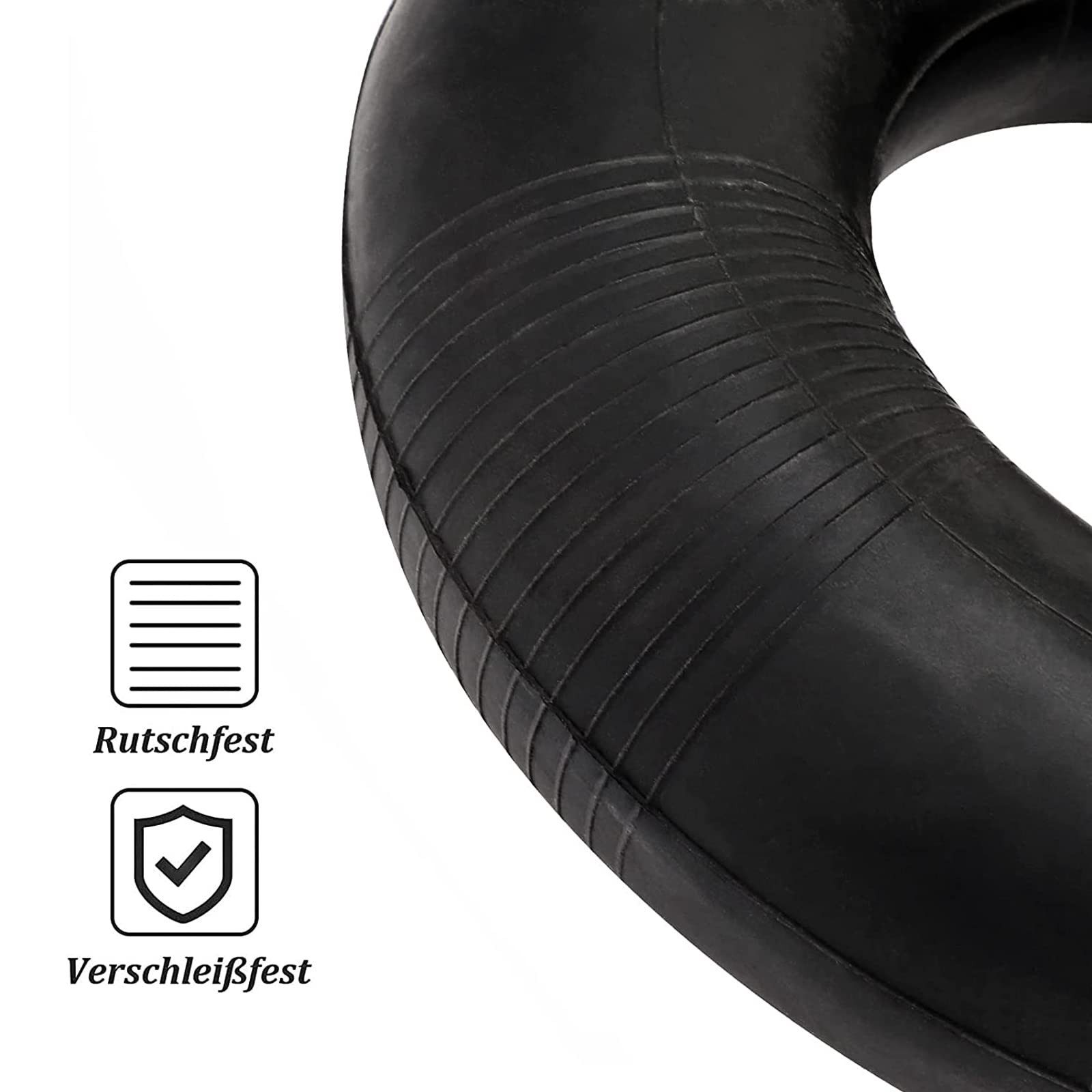 Youyijia Ersatzrad 4 Stück Schlauch 3.00/3.50-4 Winkelventil Luftrad Zubehör 260 x 85MM