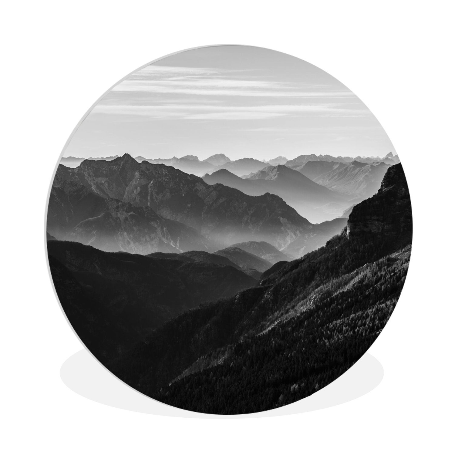 Gemälde Berge - Natur - Nebel