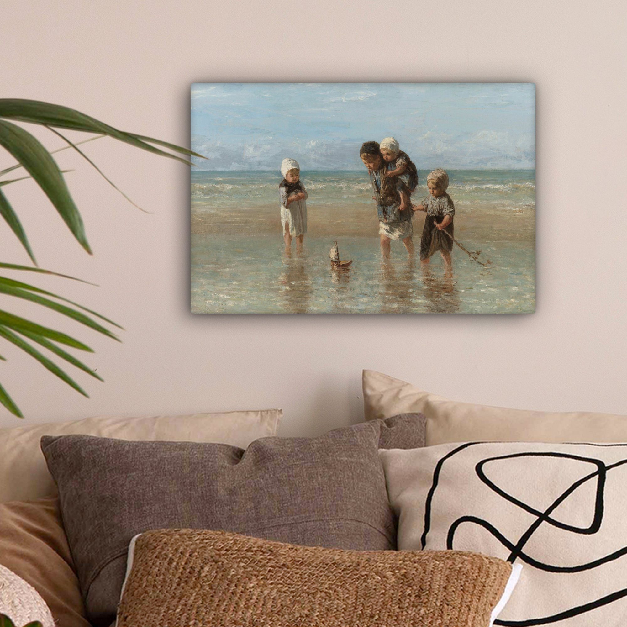 OneMillionCanvasses® Leinwandbild Alte Meister - Kunst - Kinder des Meeres günstig online kaufen