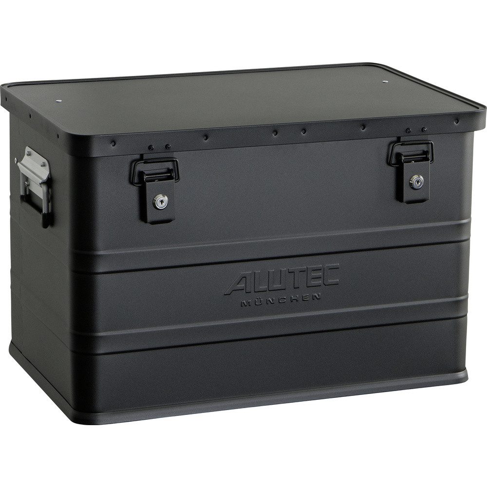 ALUTEC München Kiste Alutec CLASSIC 11068Black Transportkiste Aluminium (L x B x H) 575 x 3
